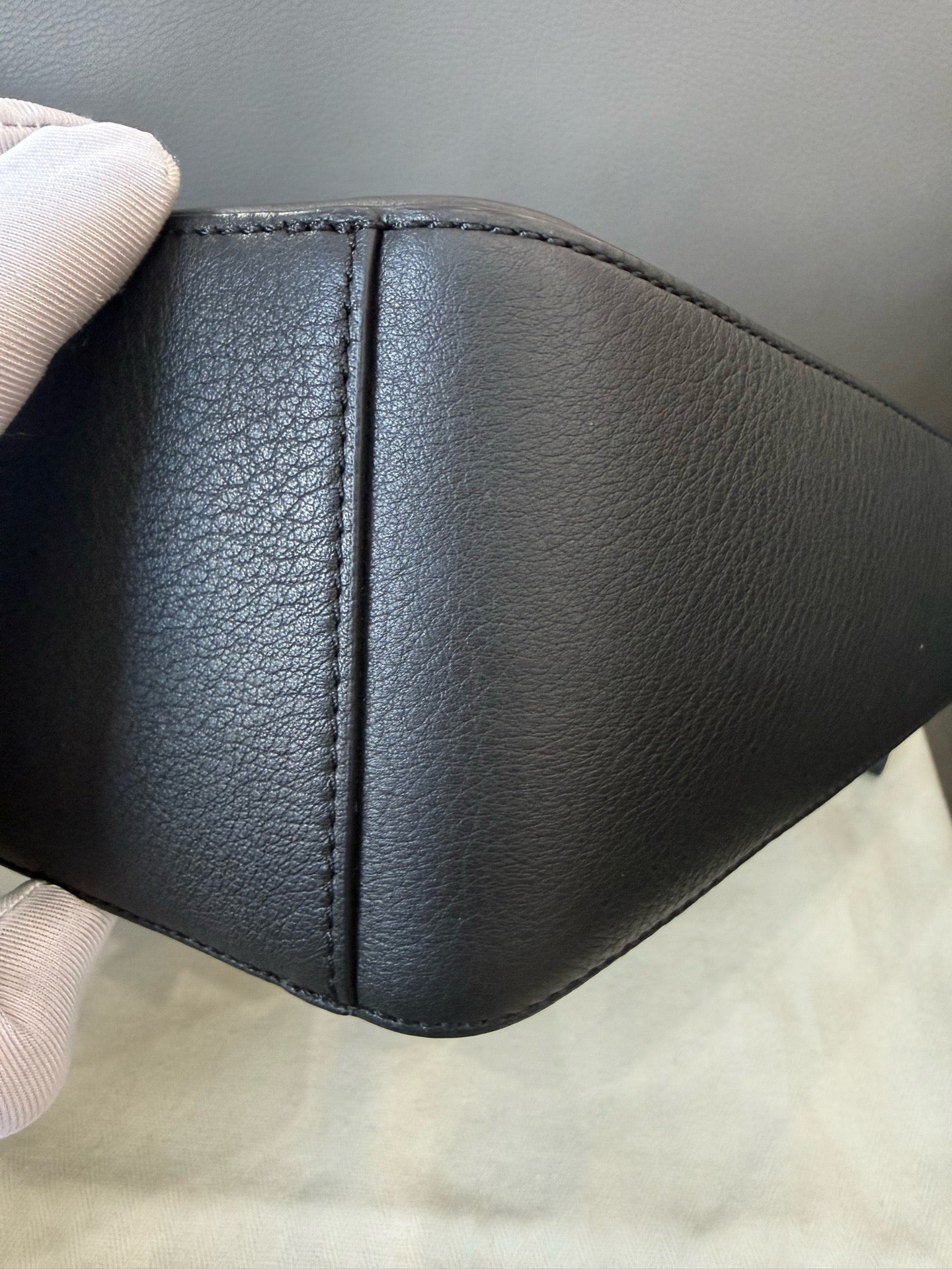 Loewe - Hammock Hobo - Grained leather - Black - (small)