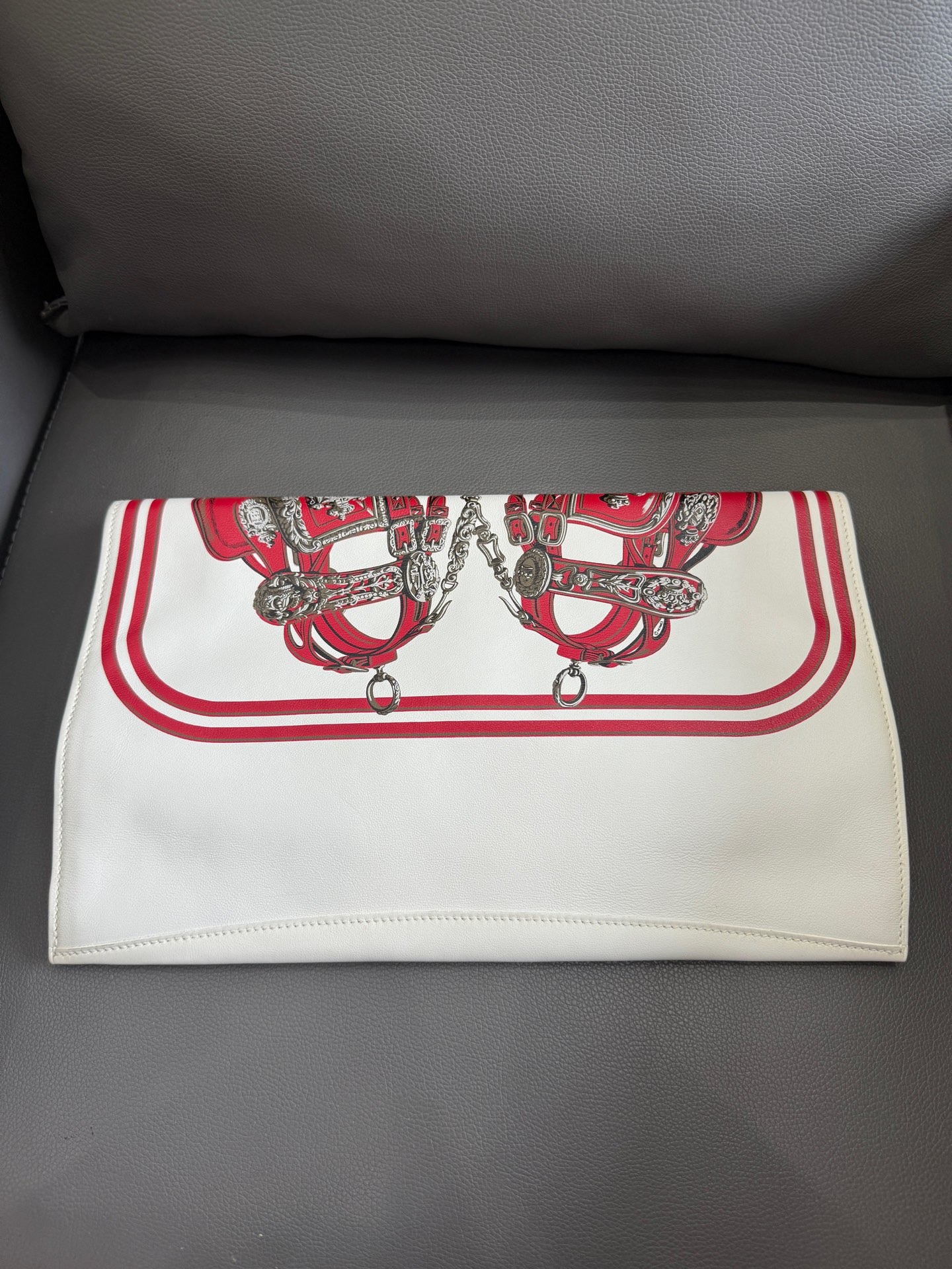 Hermès - Pochette Pliplat - Leather - Multicolour - (medium)