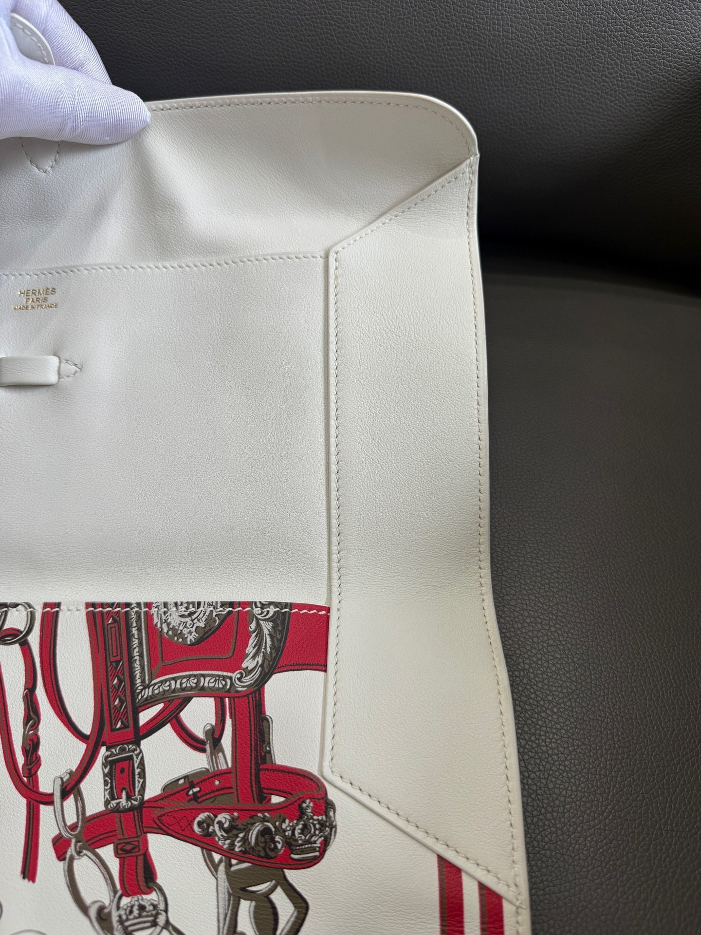 Hermès - Pochette Pliplat - Leather - Multicolour - (medium)