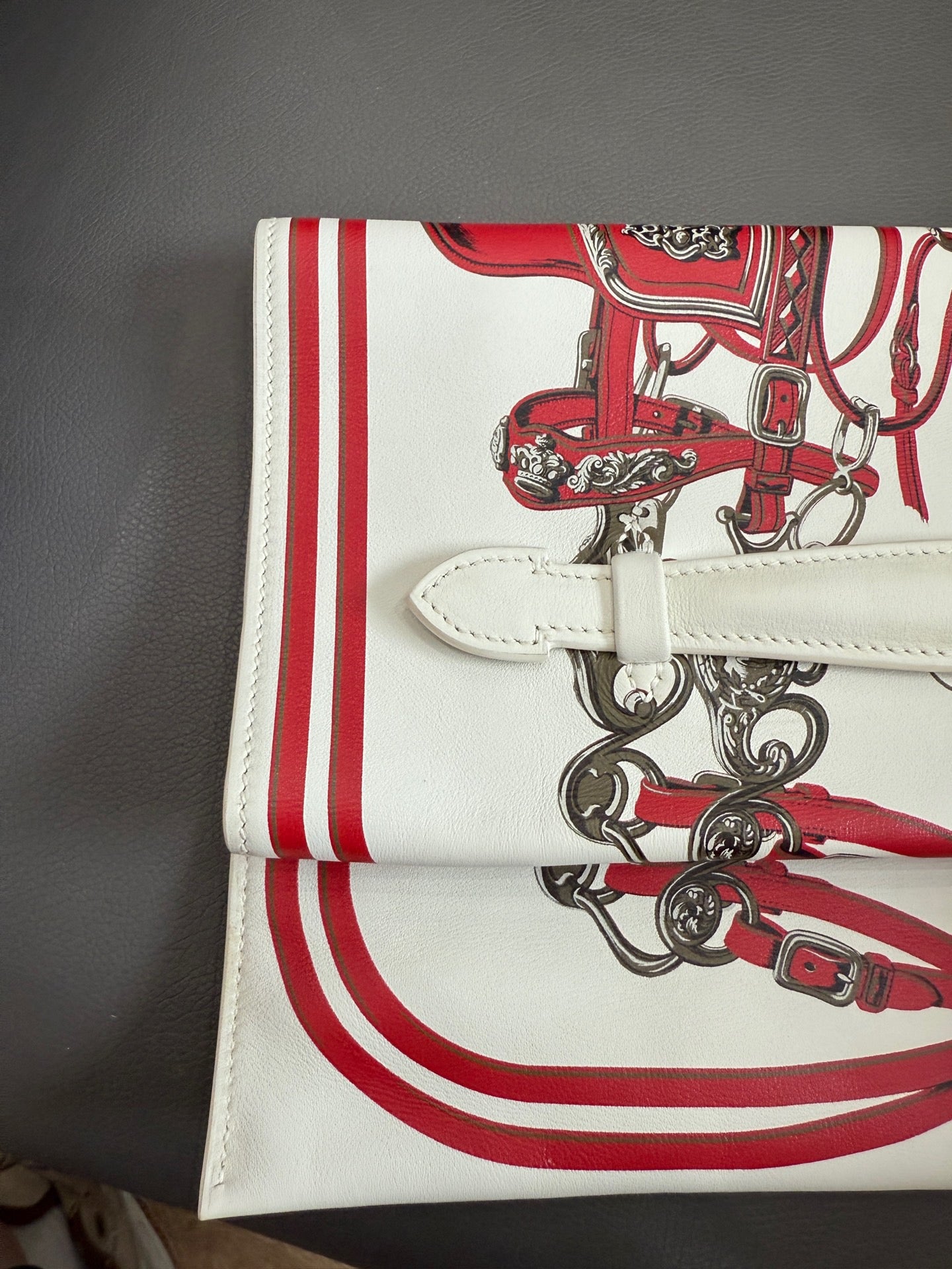 Hermès - Pochette Pliplat - Leather - Multicolour - (medium)
