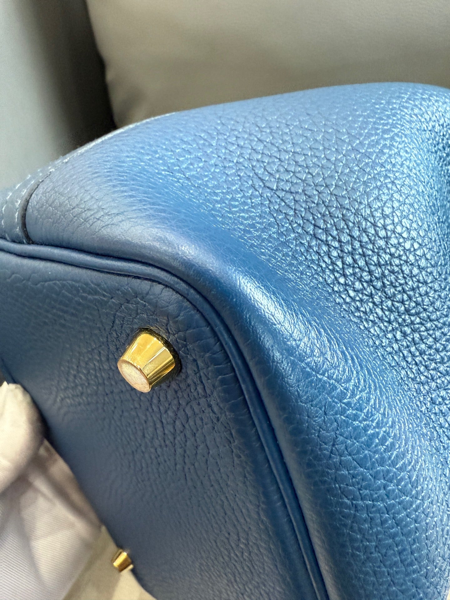 Hermès - Picotin Lock 18 - Leather - Blue - (mini)