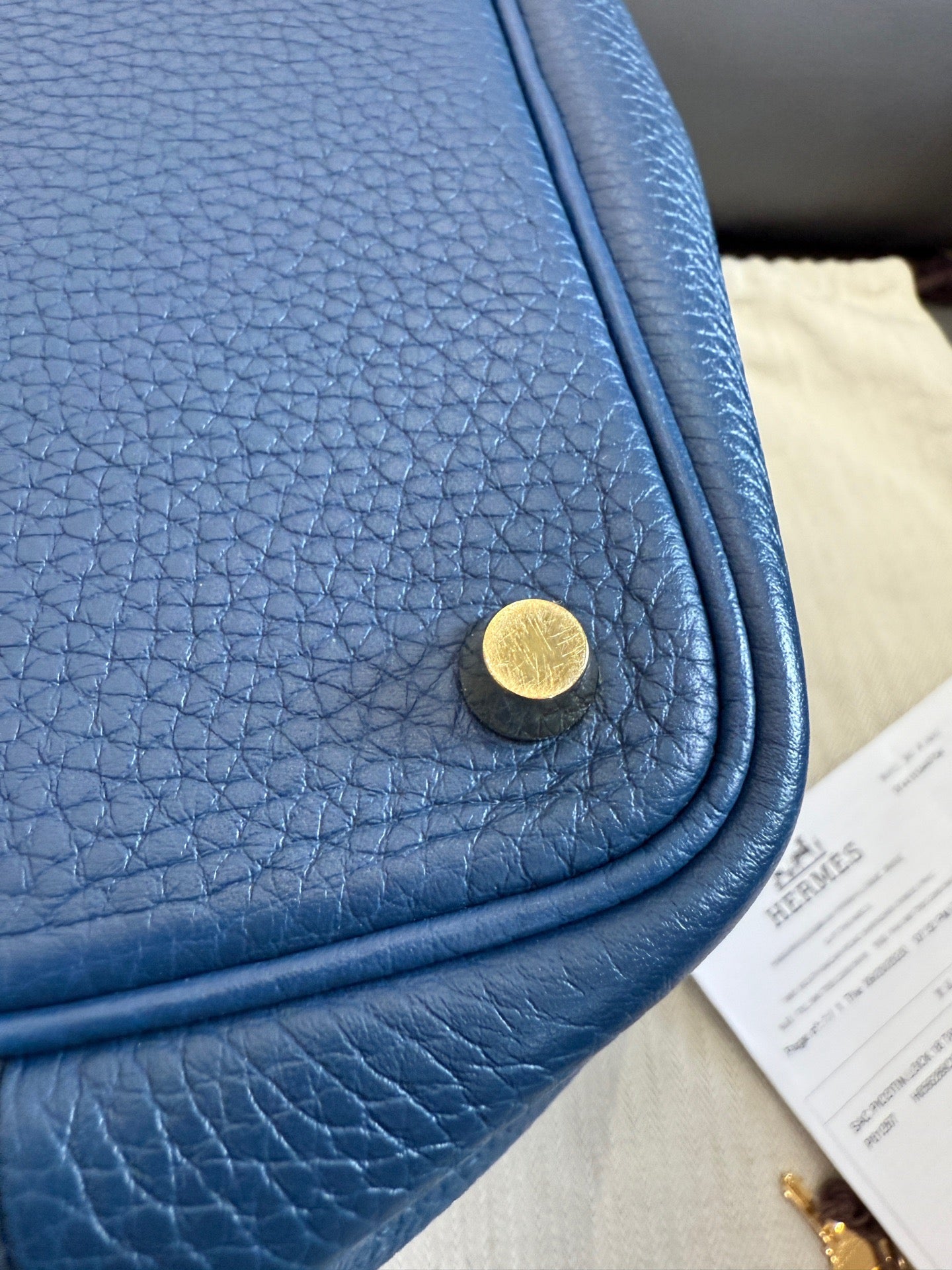 Hermès - Picotin Lock 18 - Leather - Blue - (mini)