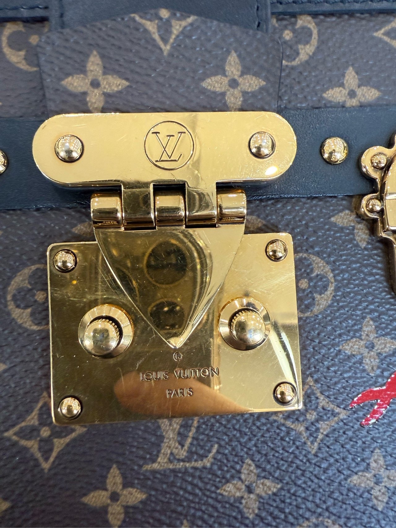 Louis Vuitton - Petite Malle - Monogram Canvas with leather trim - Brown - (mini)