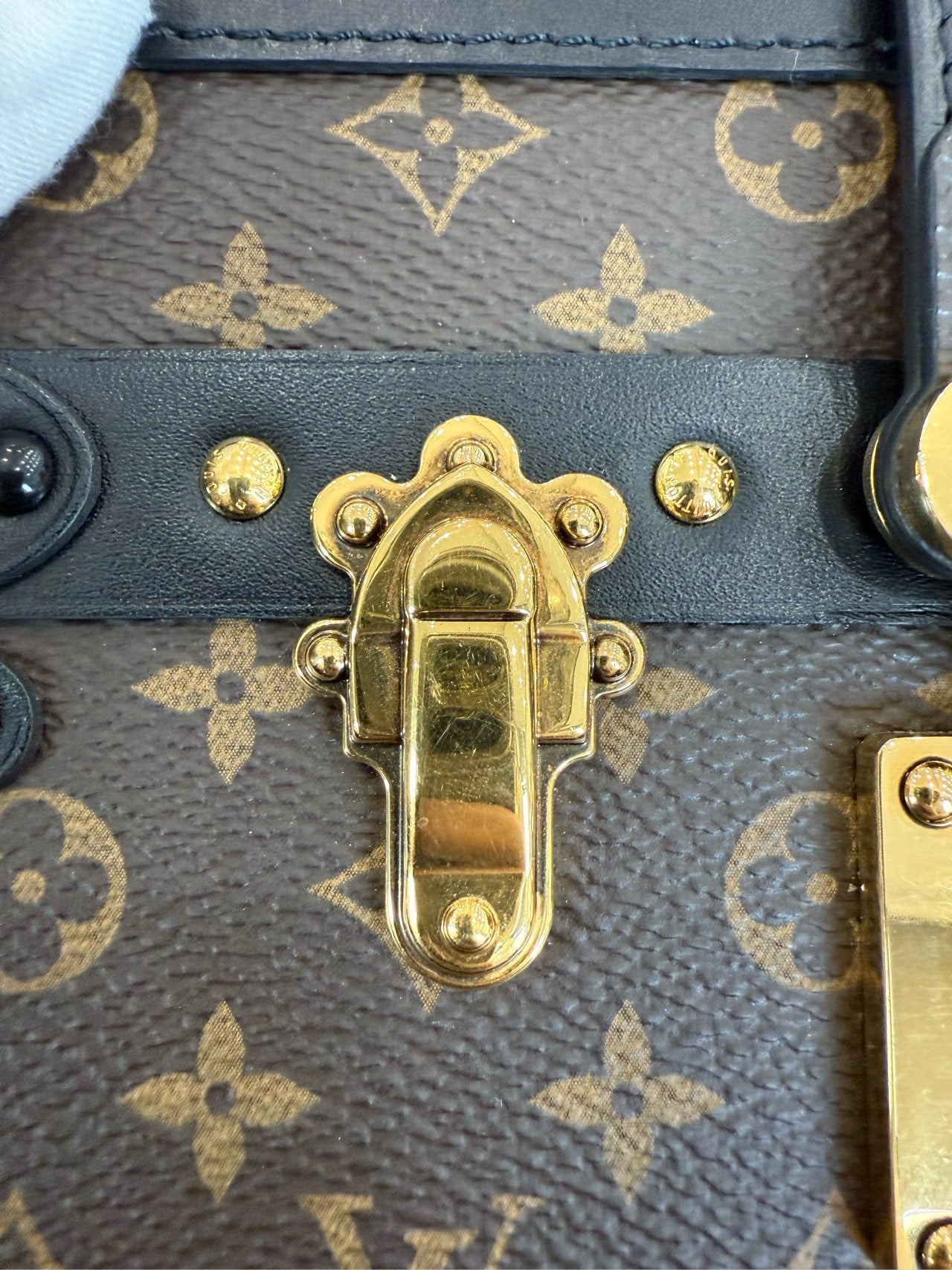 Louis Vuitton - Petite Malle - Monogram Canvas with leather trim - Brown - (mini)