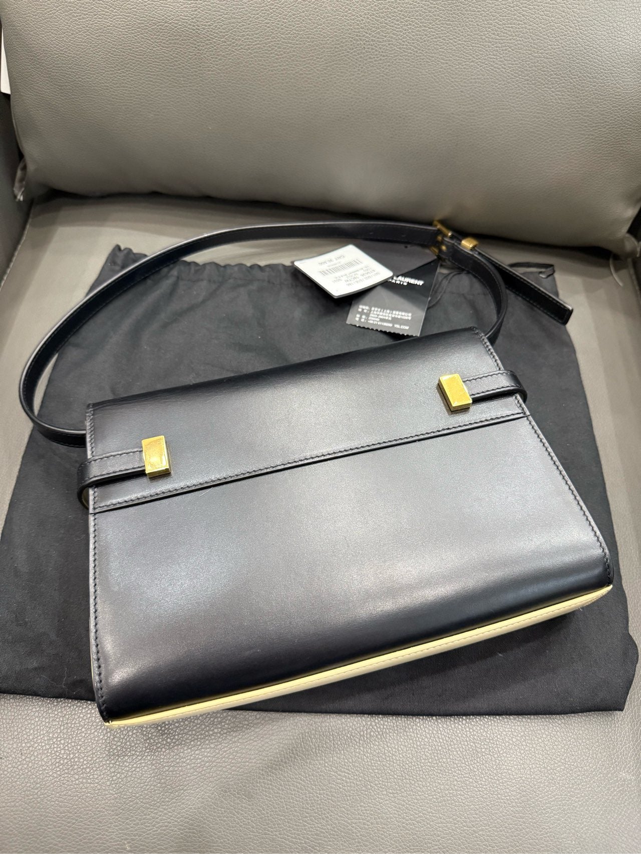 Saint Laurent - Manhattan Small - Leather - Multicolour - (Small)