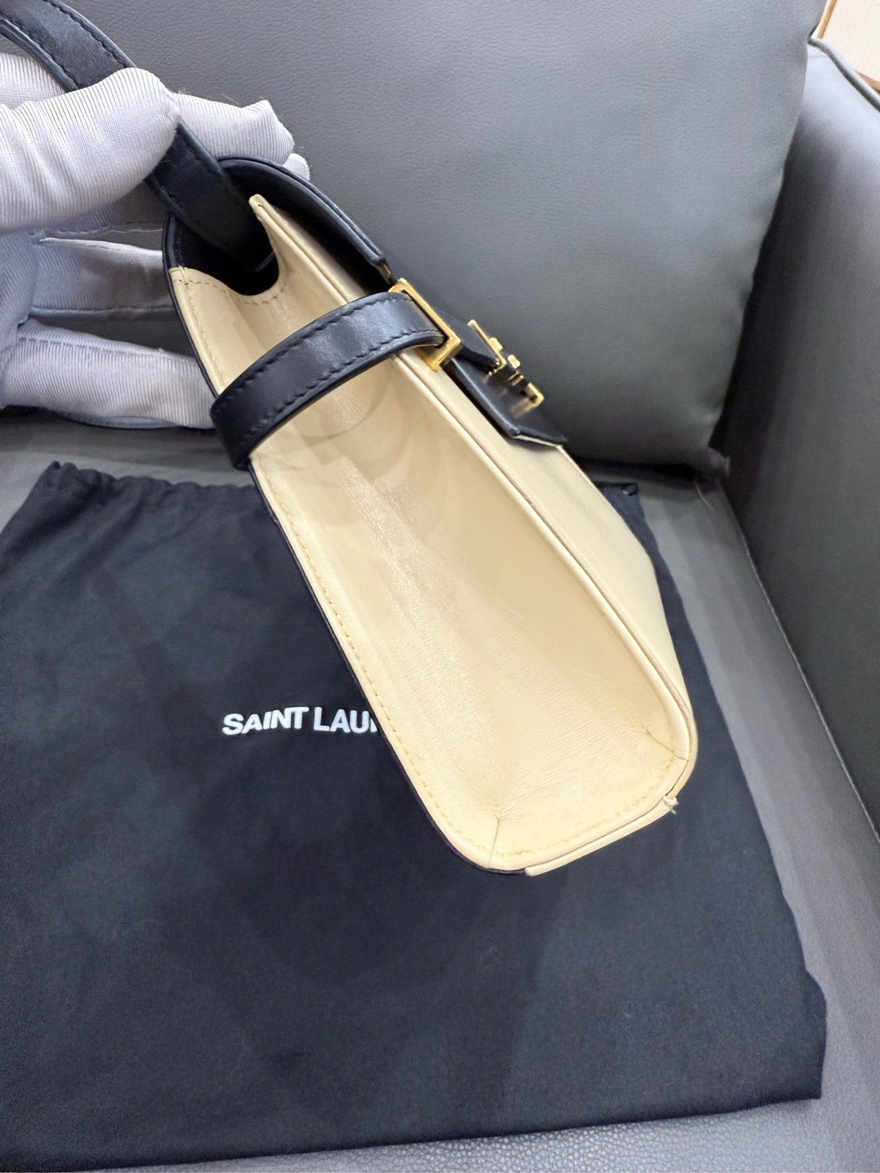 Saint Laurent - Manhattan Small - Leather - Multicolour - (Small)