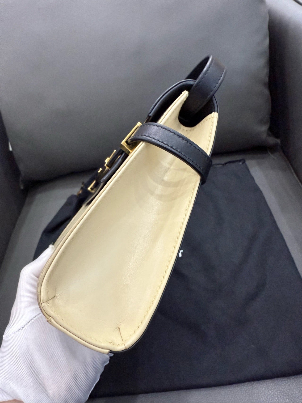 Saint Laurent - Manhattan Small - Leather - Multicolour - (Small)