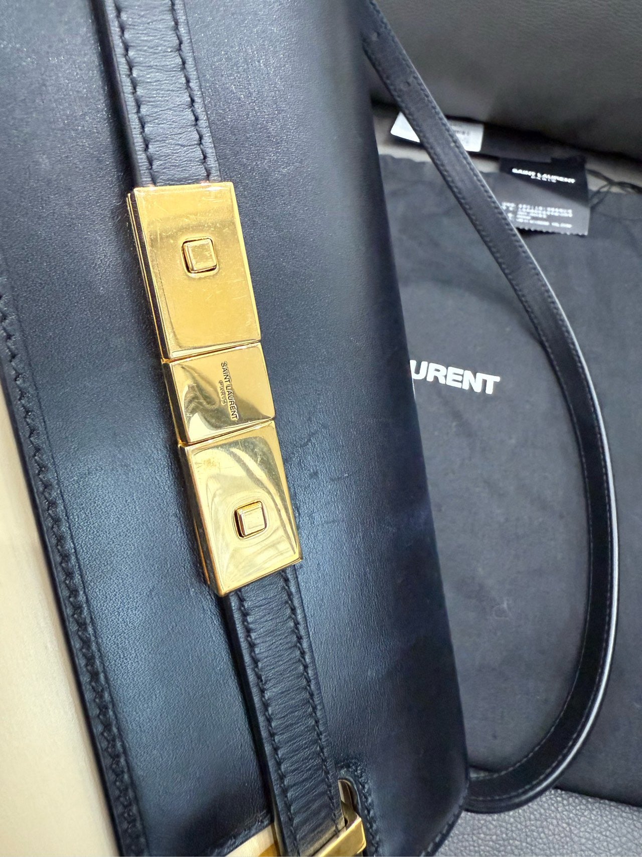 Saint Laurent - Manhattan Small - Leather - Multicolour - (Small)