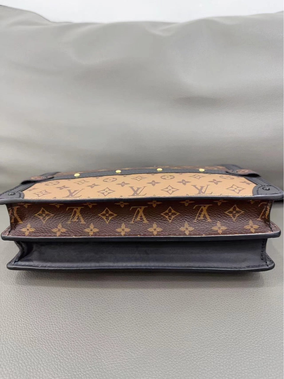 Louis Vuitton - Trunk Clutch - Monogram coated canvas with leather trim - Brown - (mini)