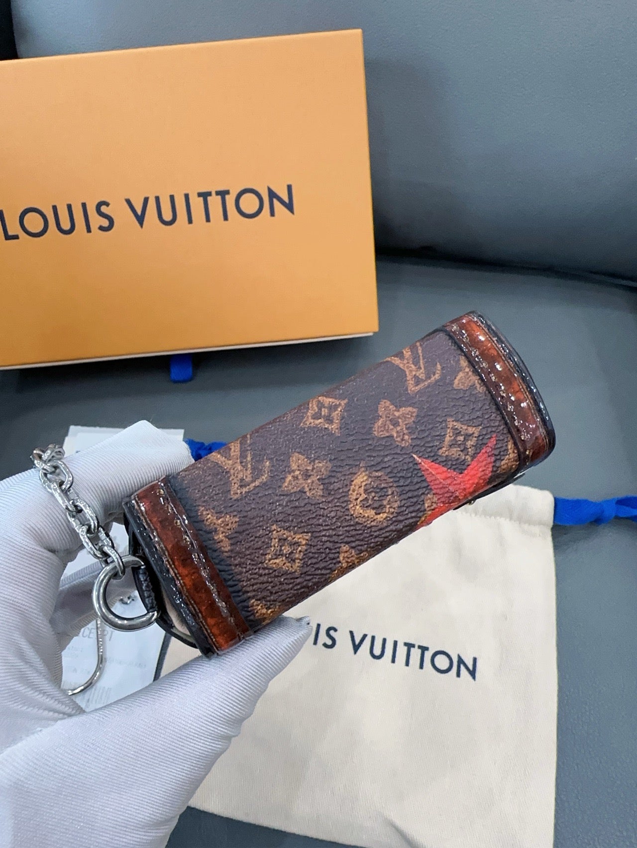 Louis Vuitton - Essential Trunk Mini - Monogram coated canvas with natural leather trims - Brown - (mini)