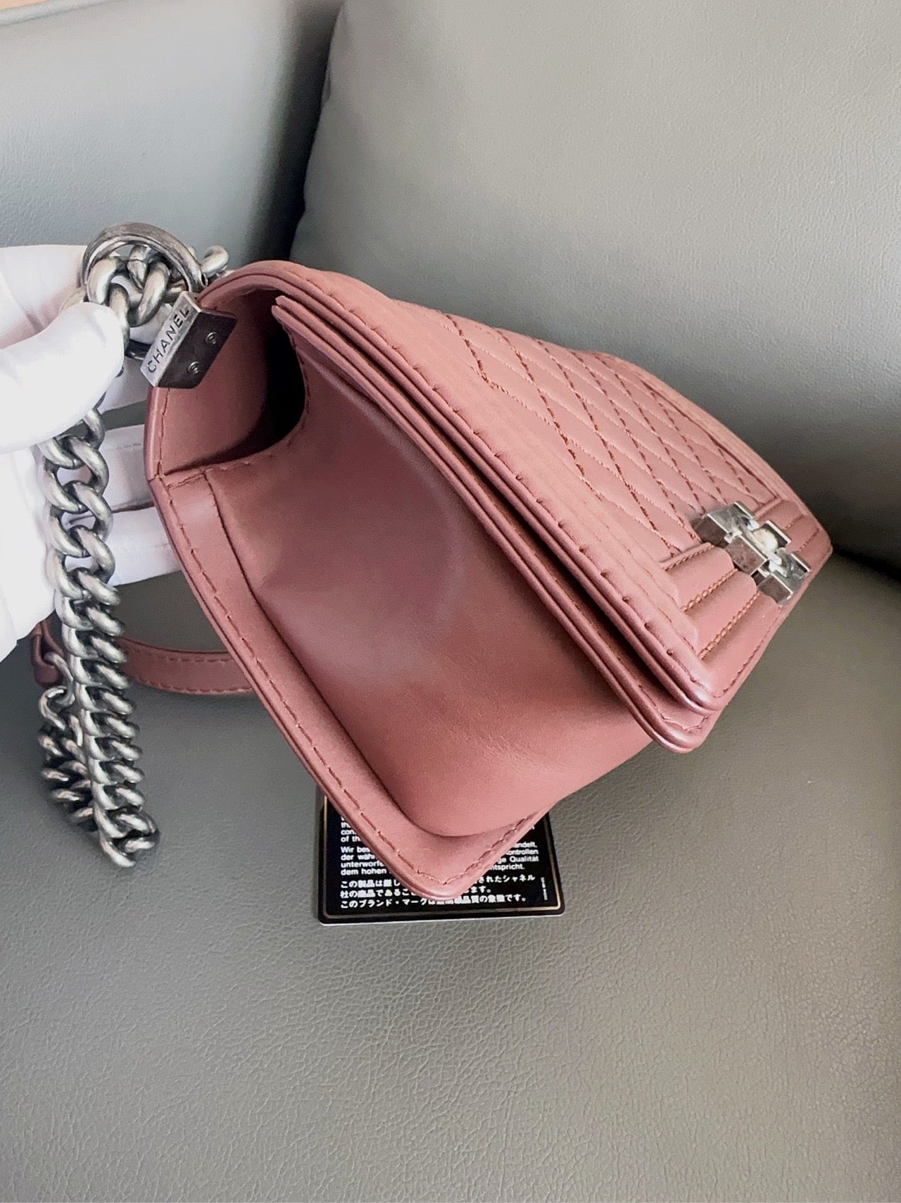 Chanel - Leboy - Calfskin leather - Rose Brown - (medium)