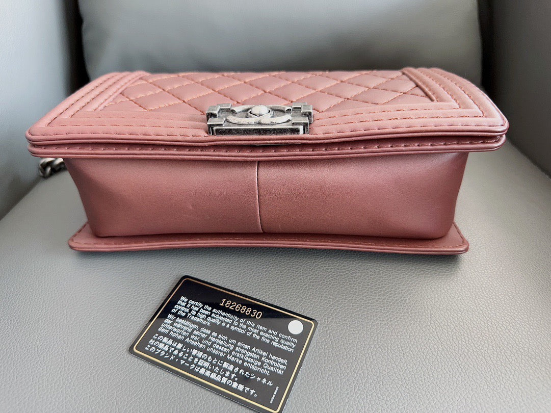 Chanel - Leboy - Calfskin leather - Rose Brown - (medium)