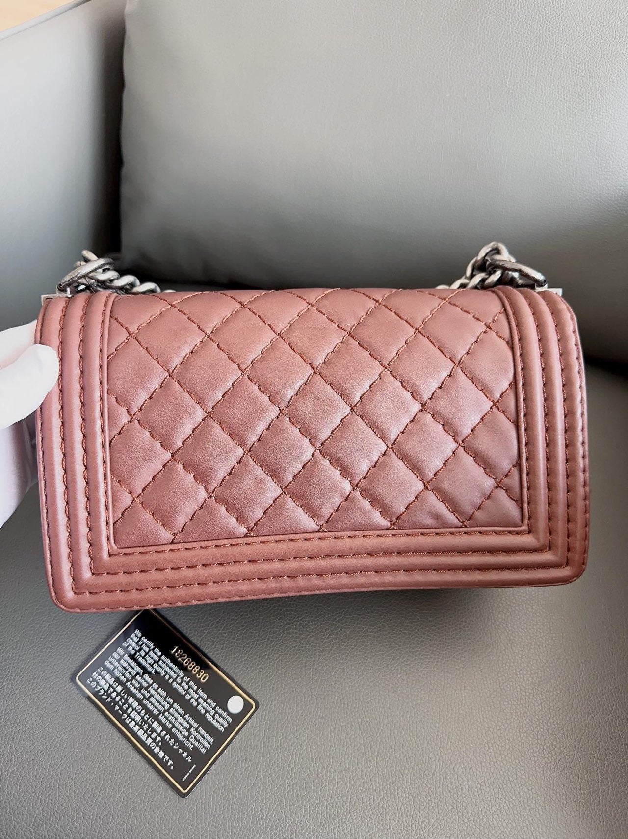 Chanel - Leboy - Calfskin leather - Rose Brown - (medium)