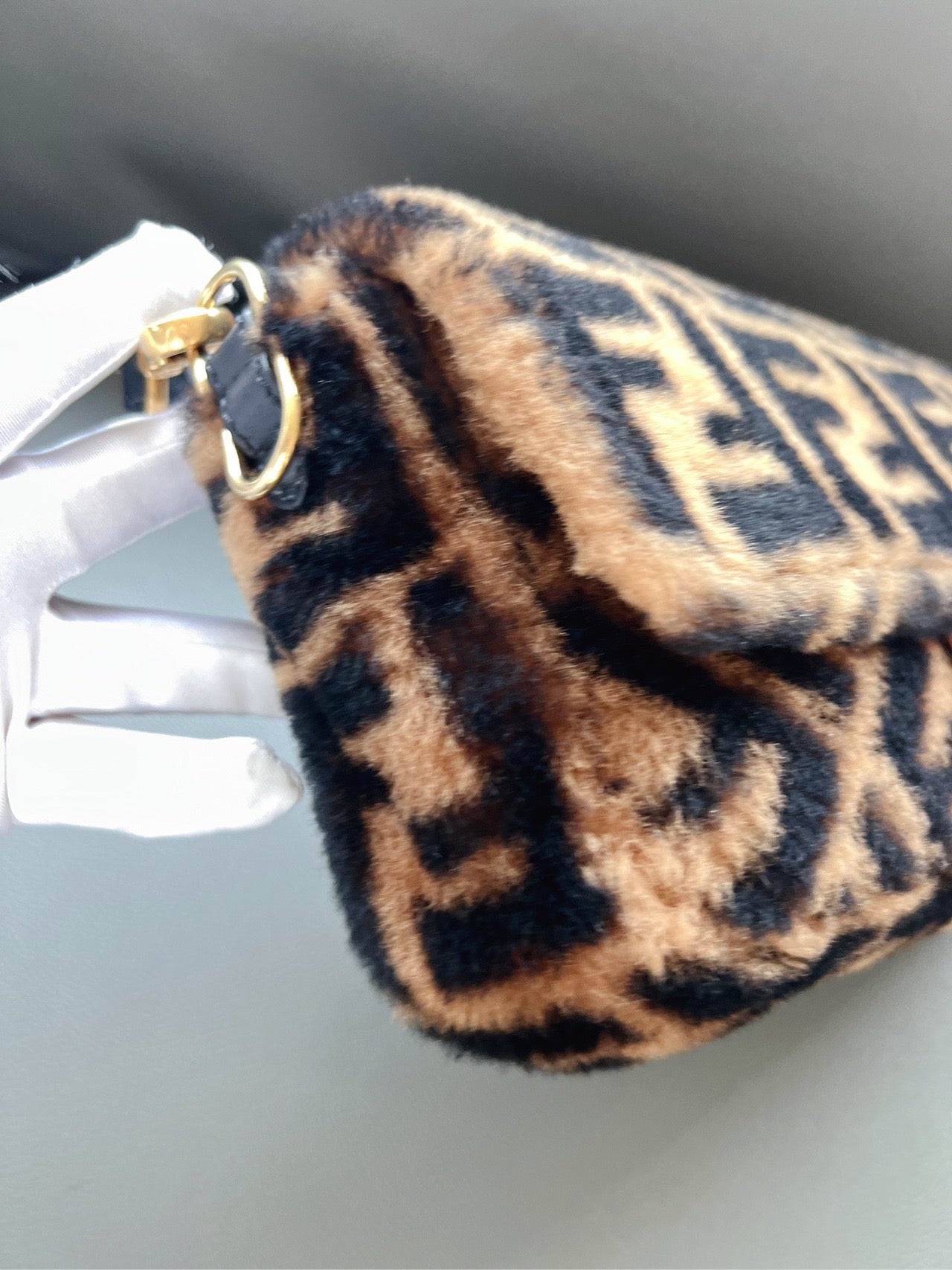 Fendi - Baguette - Wool - Brown - (Medium)