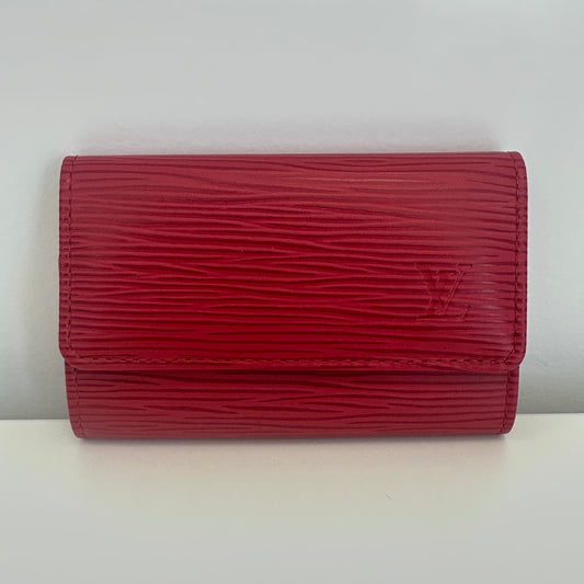 Louis Vuitton - 6-Key Holder - Epi leather - Red - (small)