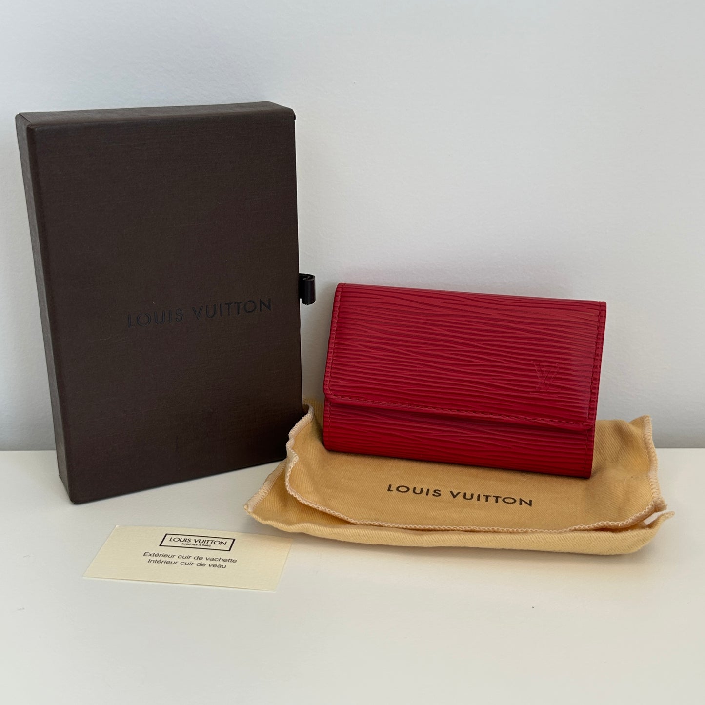 Louis Vuitton - 6-Key Holder - Epi leather - Red - (small)