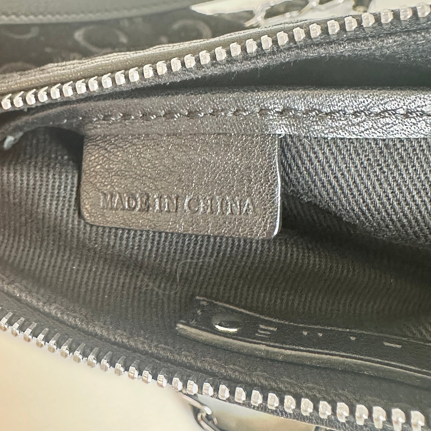 Celine - Triomphe Suede Shoulder Bag - Suede - Black - (small)