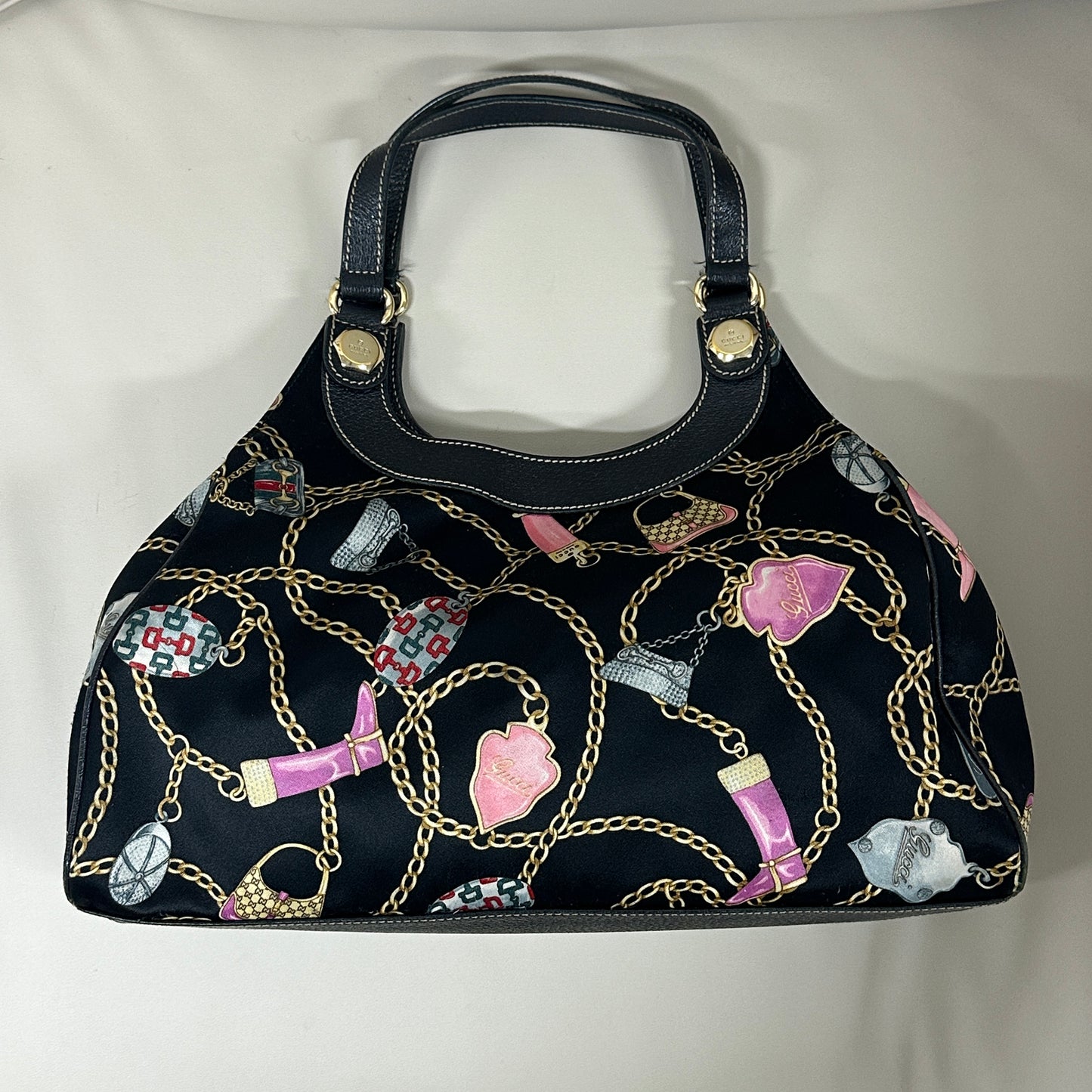 Gucci - Tote Bag - Silk - Black - (large)