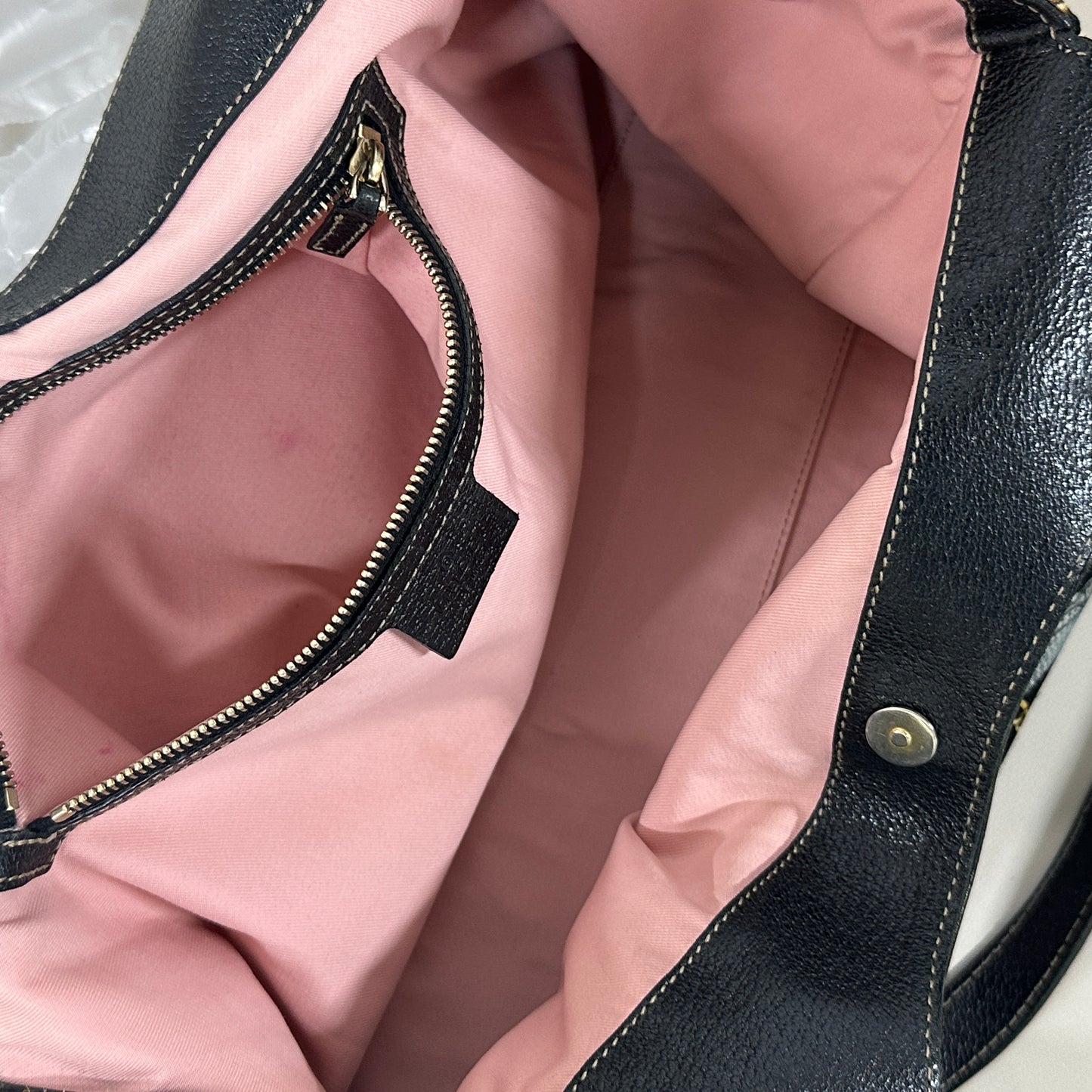 Gucci - Tote Bag - Silk - Black - (large)