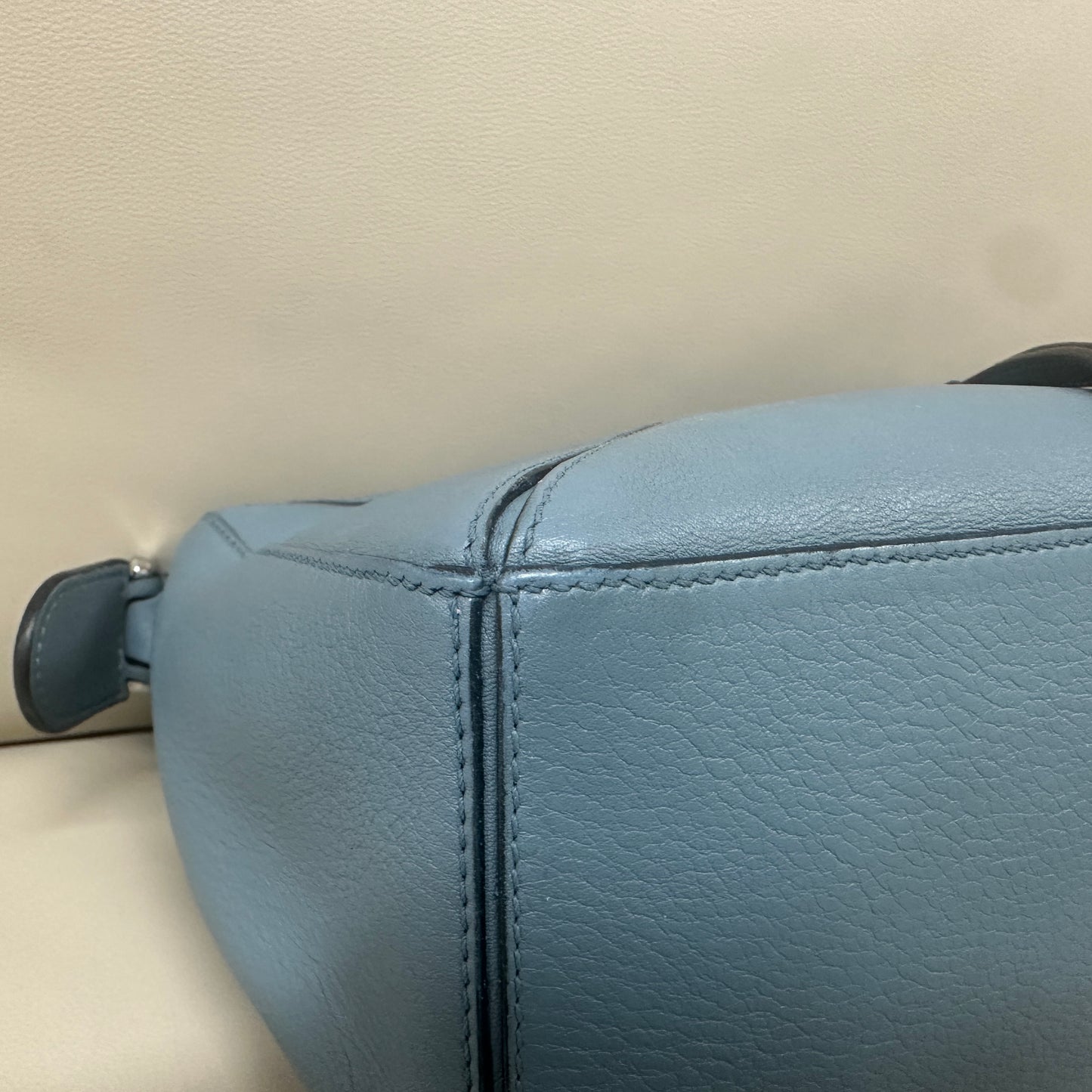 Loewe - Puzzle Bag Small - Grained leather - Blue - (Small)