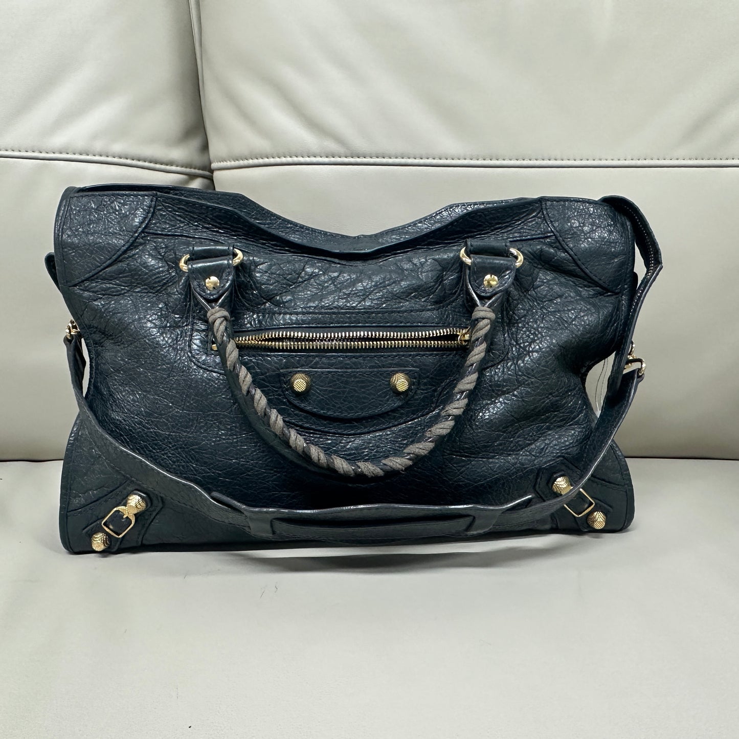 Balenciaga - City Bag - Leather - Black - (medium)
