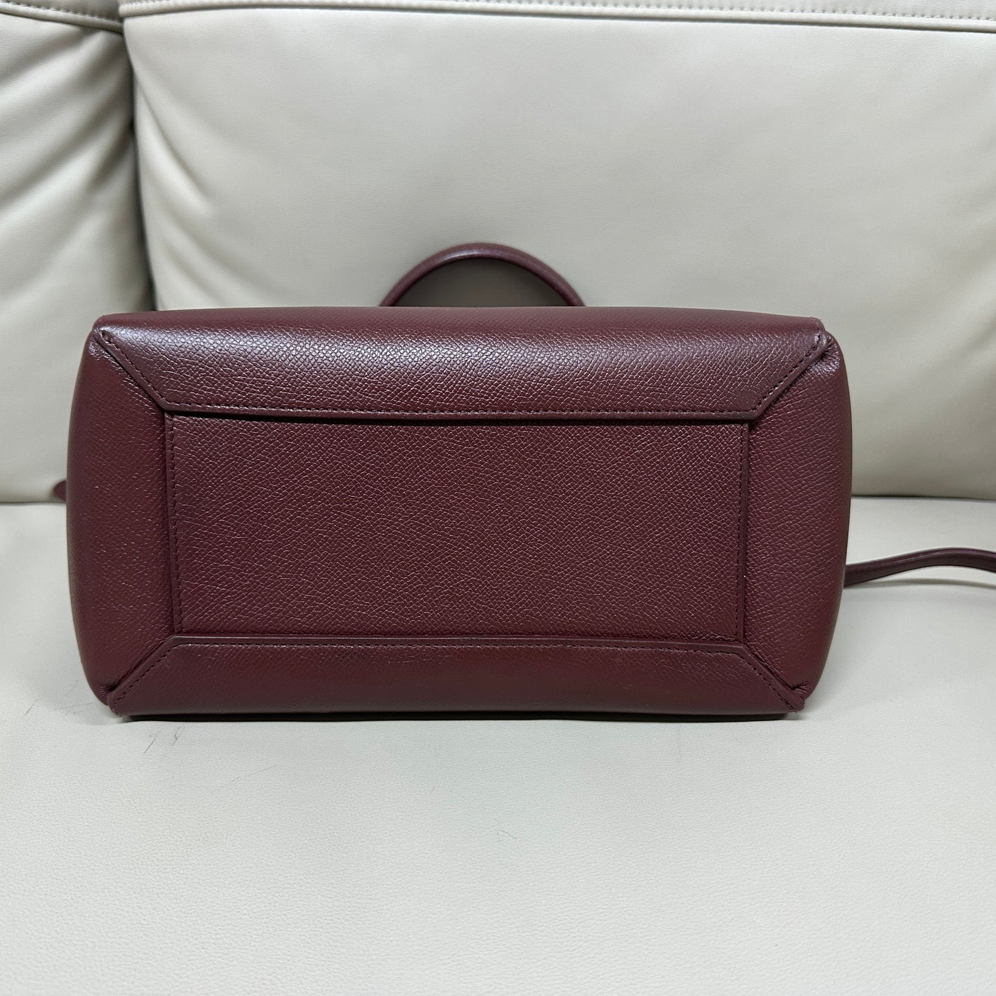 Celine - Belt Bag - Leather - Burgundy - (Medium)