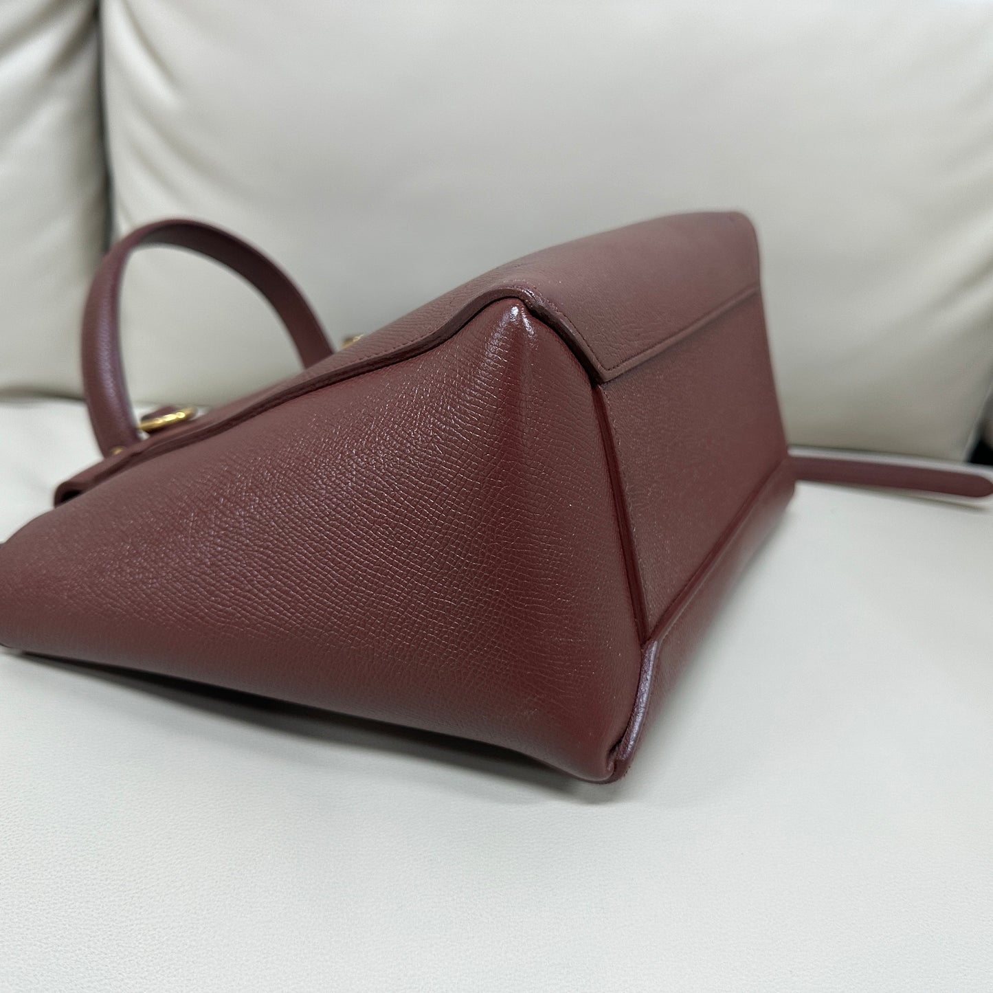 Celine - Belt Bag - Leather - Burgundy - (Medium)