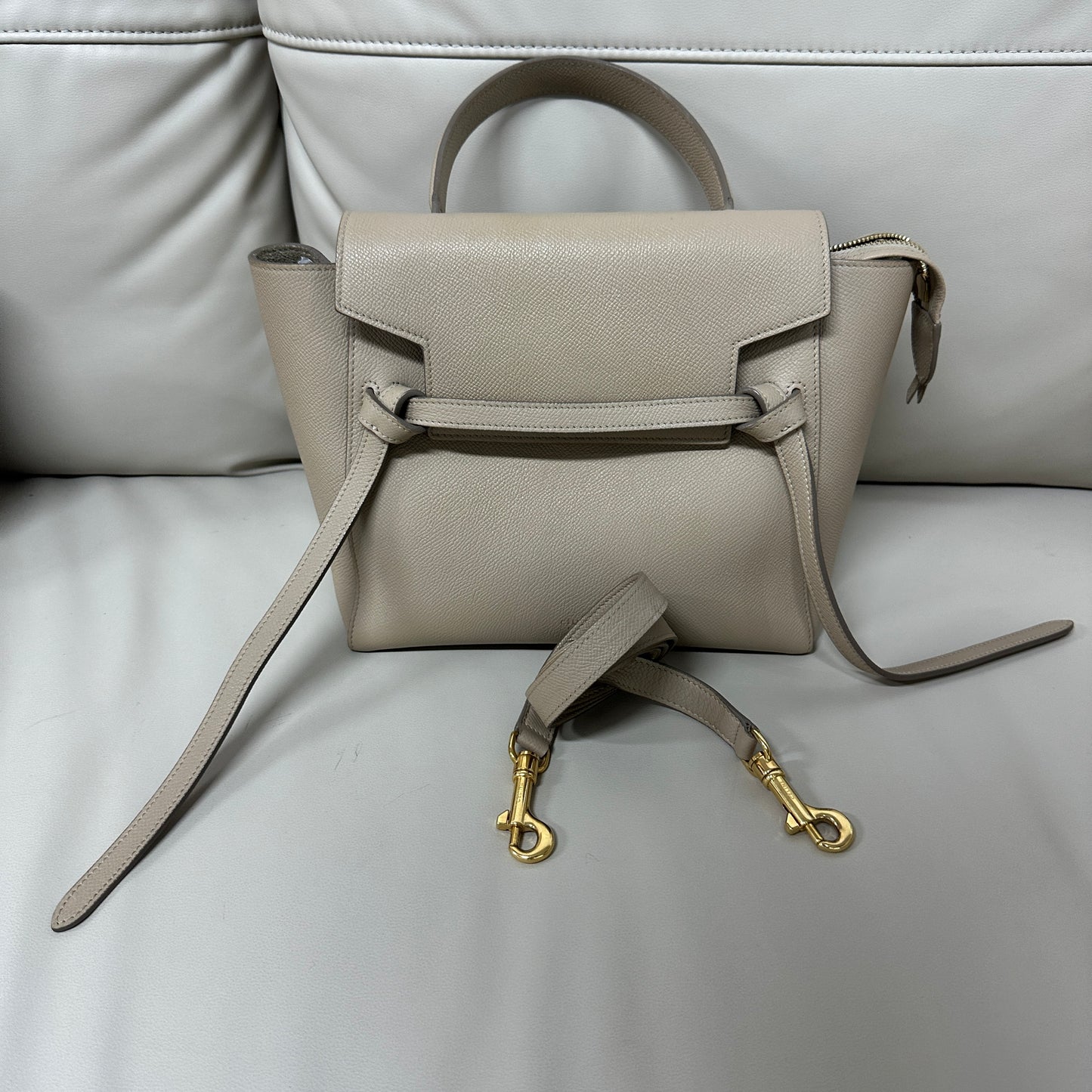 Celine - Belt Bag - Leather - Grey - (medium)