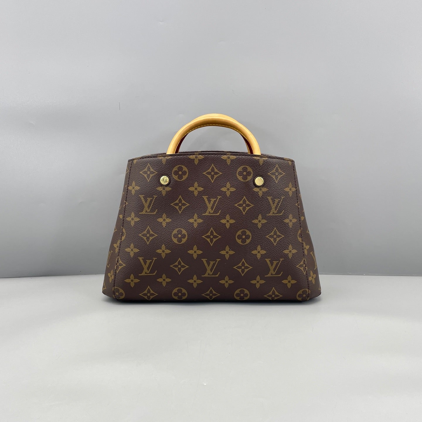 Louis Vuitton - Montaigne BB - Monogram coated canvas and Vachetta leather - Brown - (Mini)