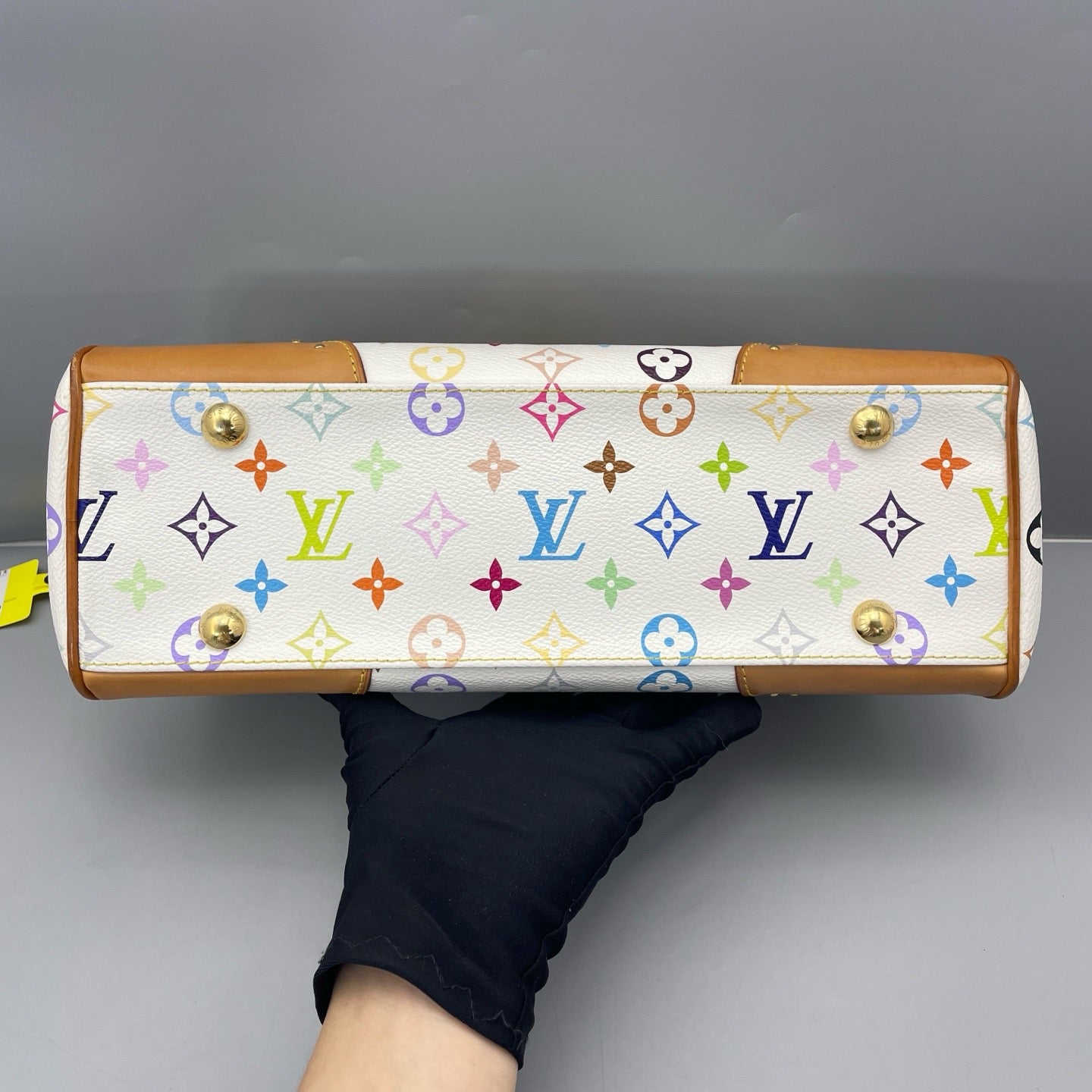 Louis Vuitton - Marilyn - Monogram Multicolore coated canvas with Vachetta leather trim - White with multicolour monogram and natural tan Vachetta - (medium)