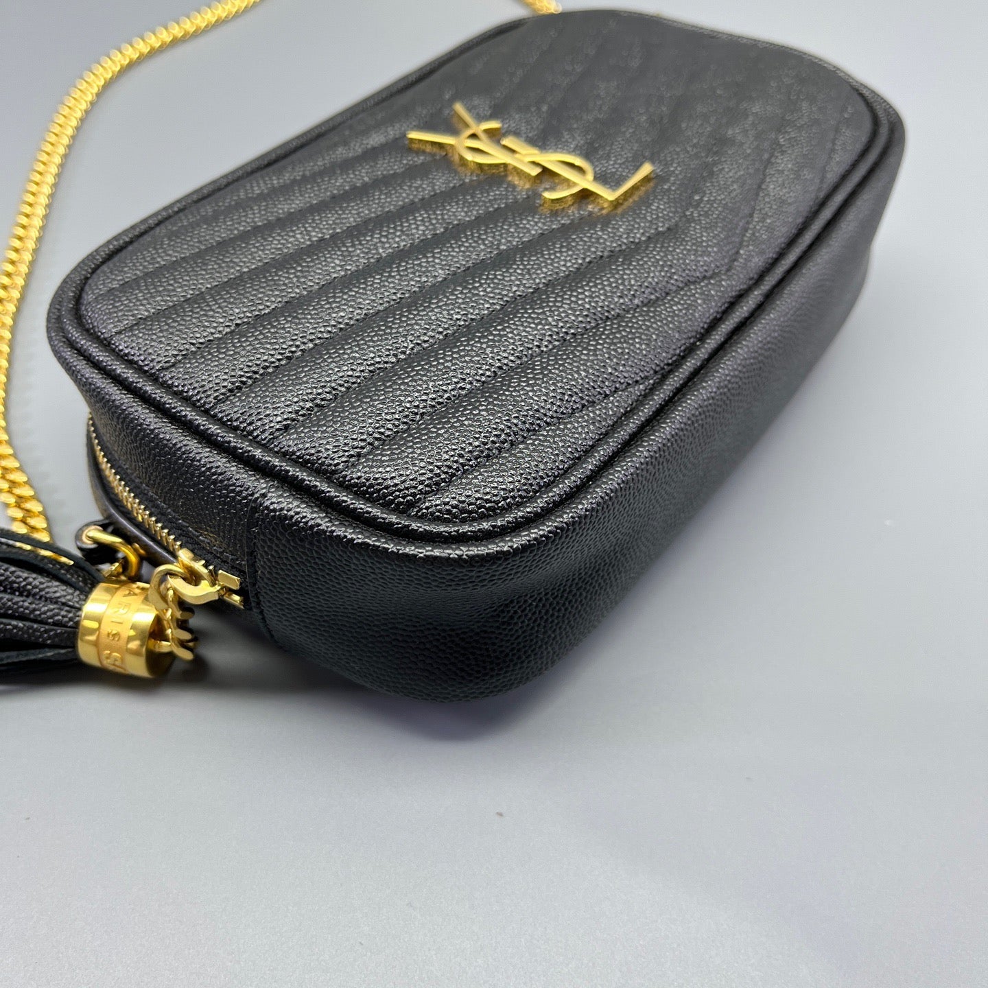 Saint Laurent - Lou Camera Bag - Leather - Black - (mini)
