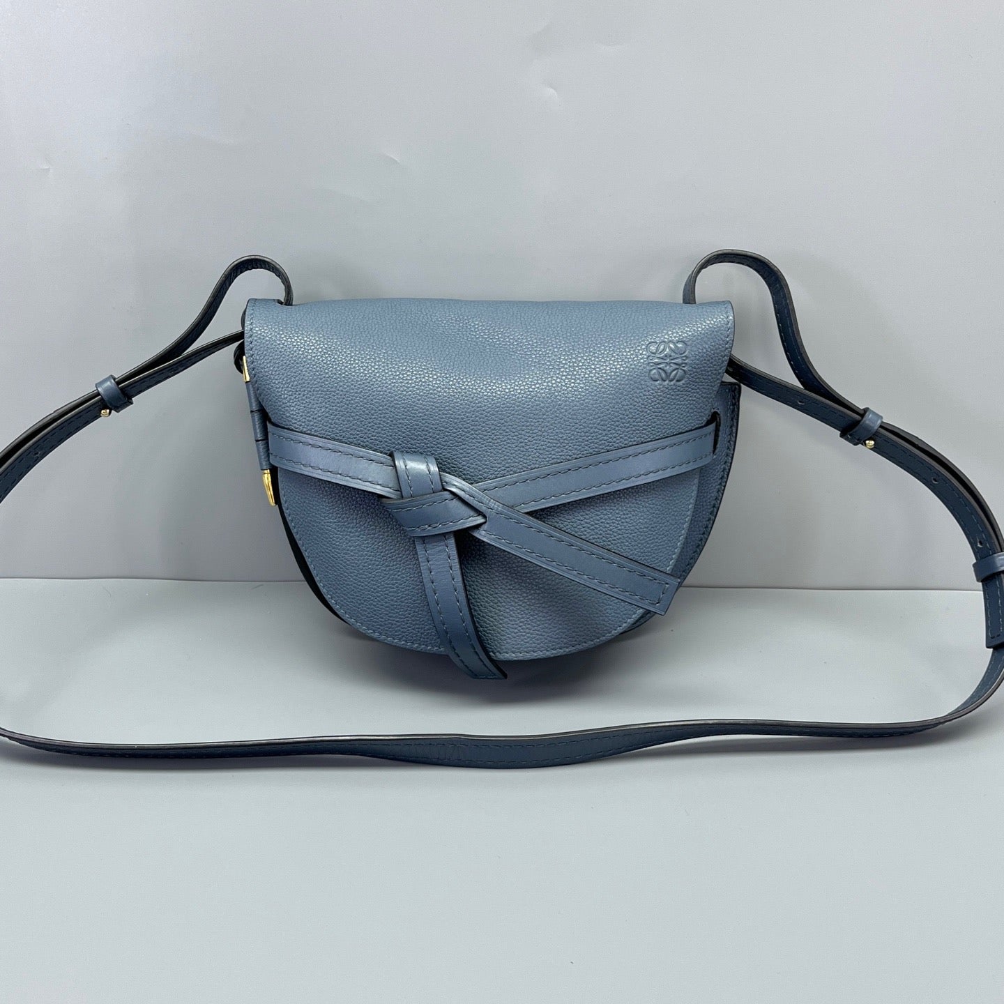Loewe - Gate - Leather - Blue - (mini)