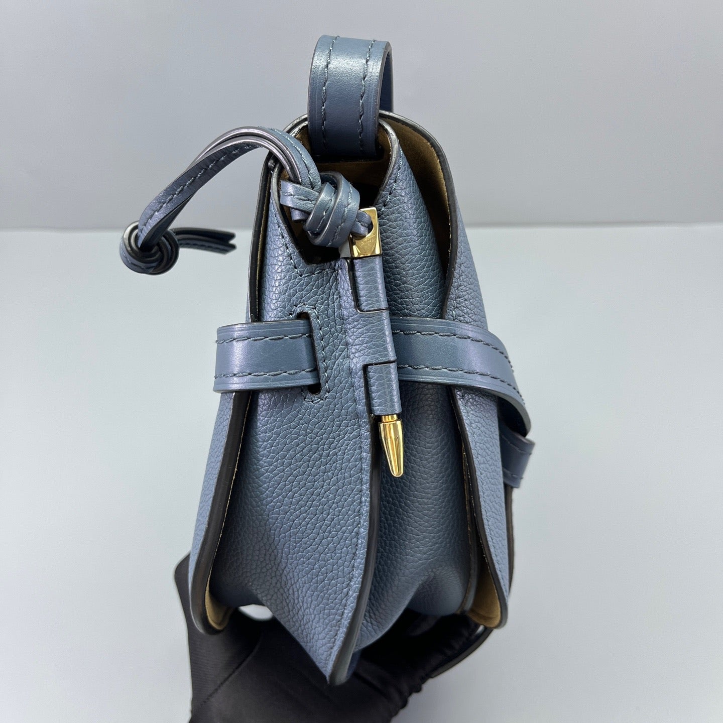 Loewe - Gate - Leather - Blue - (mini)