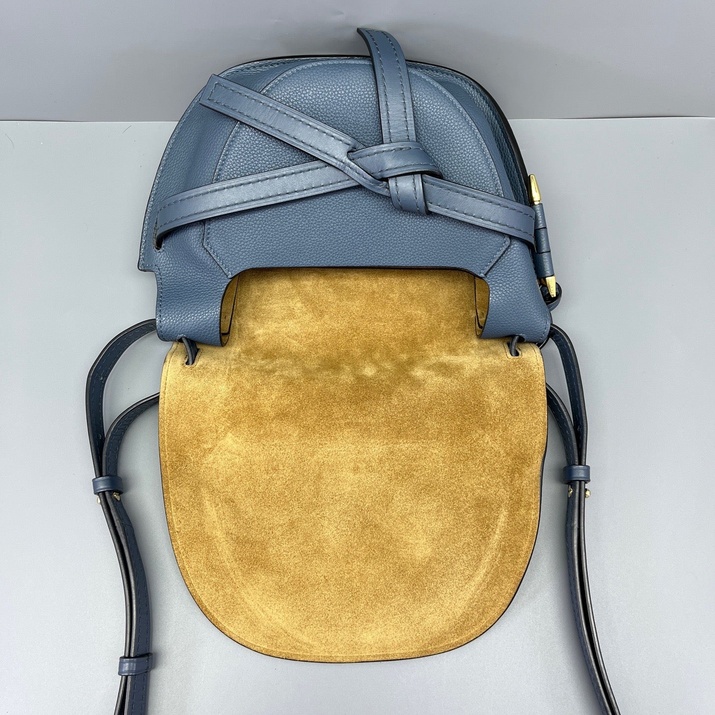 Loewe - Gate - Leather - Blue - (mini)