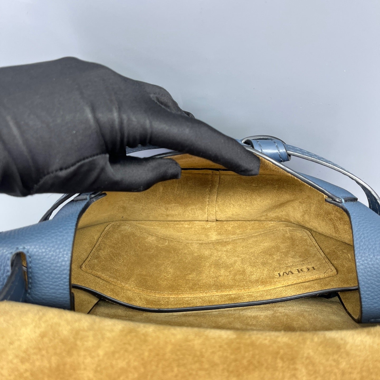 Loewe - Gate - Leather - Blue - (mini)
