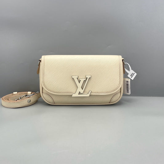 Louis Vuitton - Epi Baguette Flap Bag - Epi leather - White - (small)
