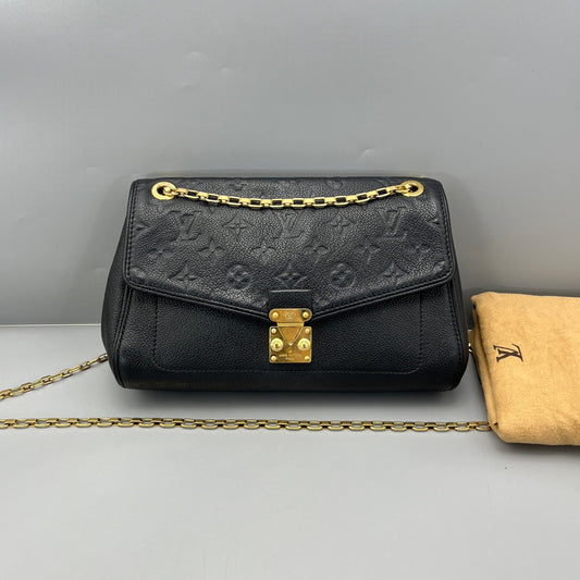 Louis Vuitton - Saint Sulpice PM - Monogram Empreinte leather - Black - (Small)