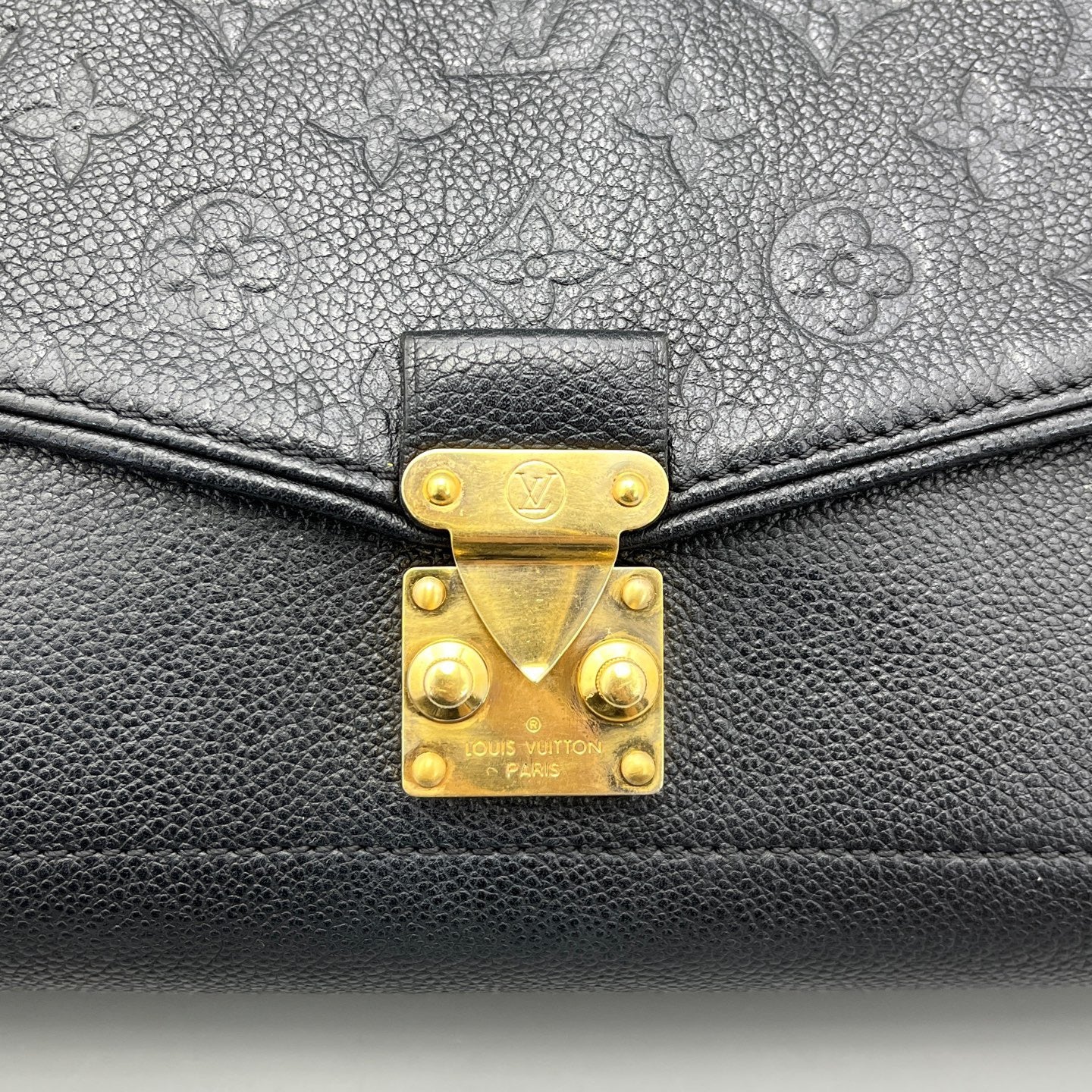 Louis Vuitton - Saint Sulpice PM - Monogram Empreinte leather - Black - (Small)