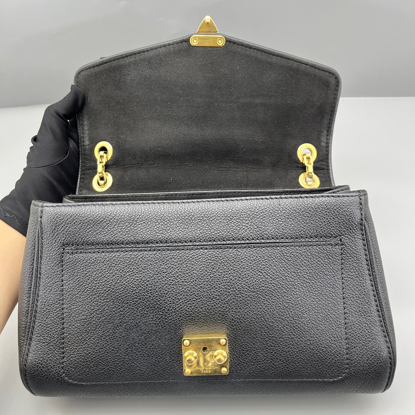 Louis Vuitton - Saint Sulpice PM - Monogram Empreinte leather - Black - (Small)