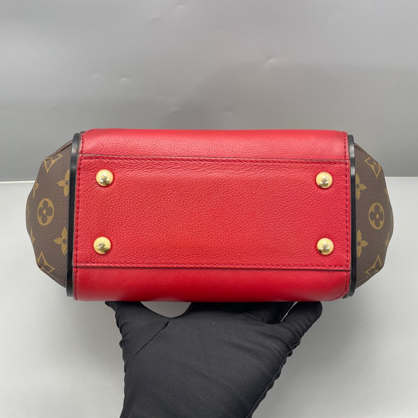 Louis Vuitton - Kimono - Monogram canvas and grained leather - Brown and Red - (Small)