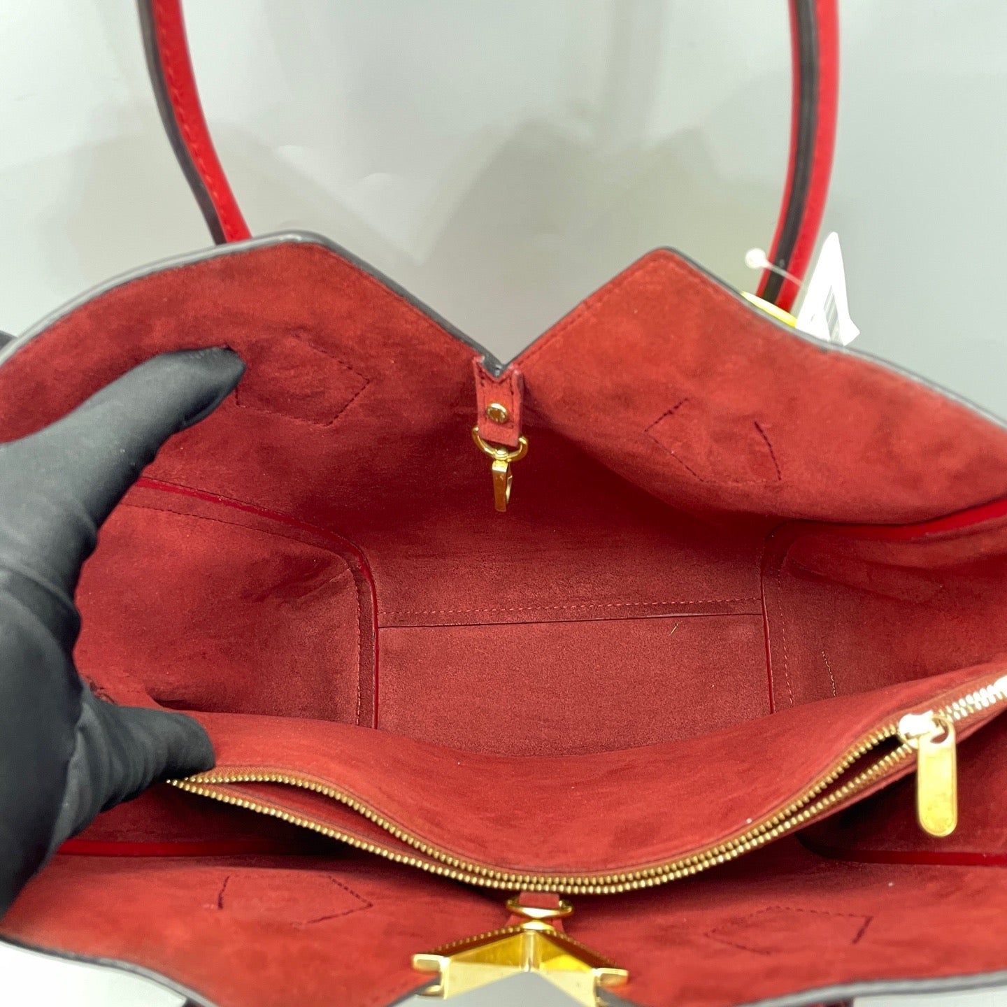 Louis Vuitton - Kimono - Monogram canvas and grained leather - Brown and Red - (Small)