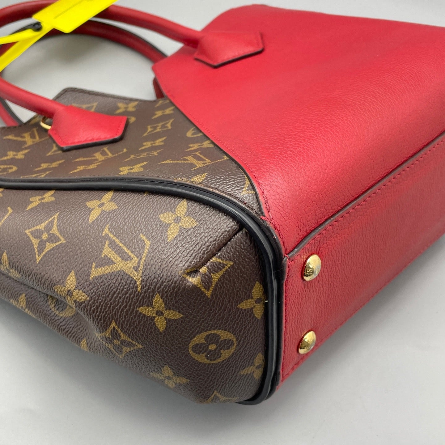 Louis Vuitton - Kimono - Monogram canvas and grained leather - Brown and Red - (Small)