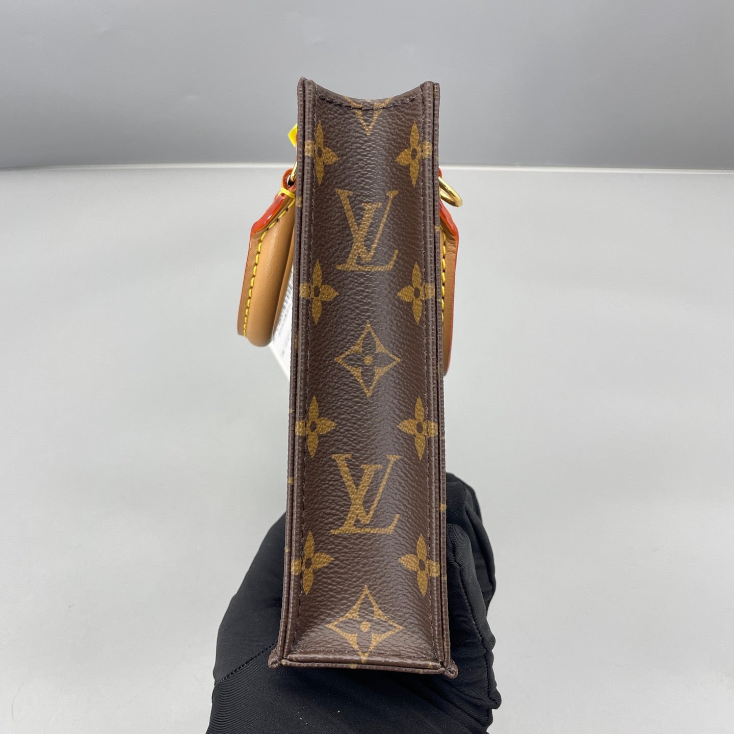 Louis Vuitton - Mini Sac Plat - Monogram coated canvas and Vachetta leather - Brown - (mini)