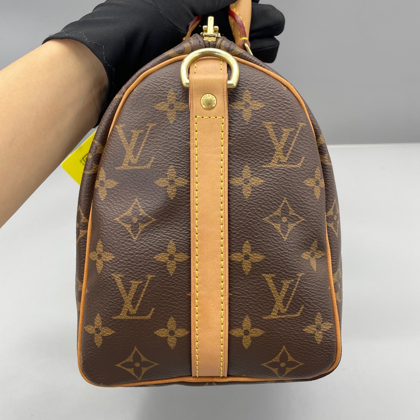 Louis Vuitton - Speedy 25 Bandoulière - Monogram coated canvas with Vachetta leather trim - Brown - (Small)