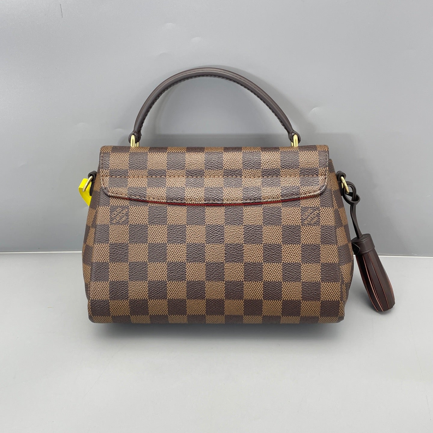 Louis Vuitton - Postman Satchel with Tassel - Damier Ebene coated canvas with leather trim - Brown - (small)