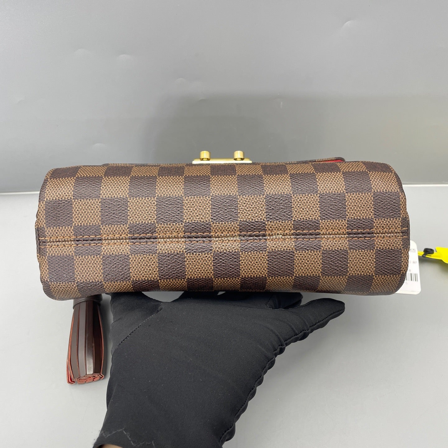 Louis Vuitton - Postman Satchel with Tassel - Damier Ebene coated canvas with leather trim - Brown - (small)