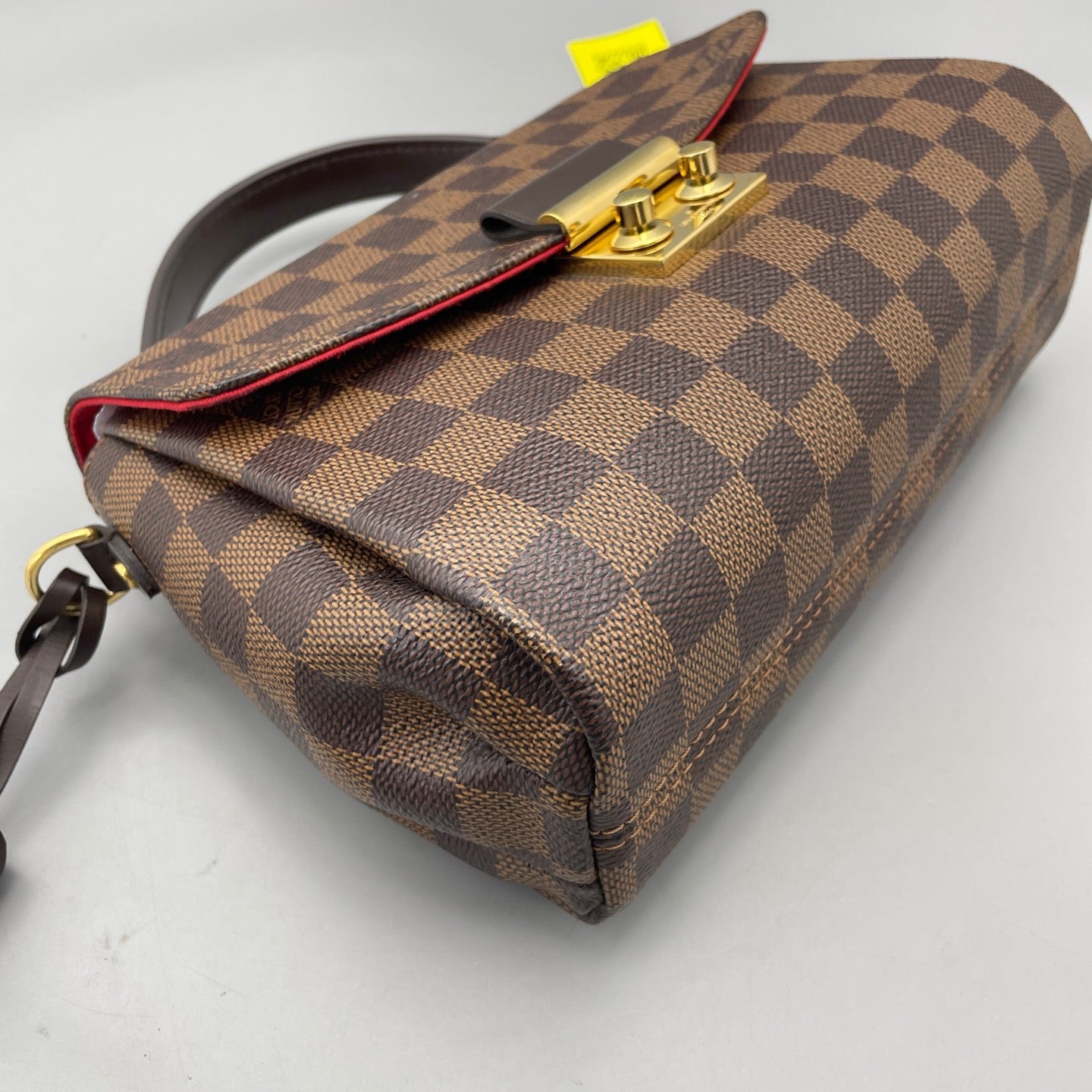 Louis Vuitton - Postman Satchel with Tassel - Damier Ebene coated canvas with leather trim - Brown - (small)