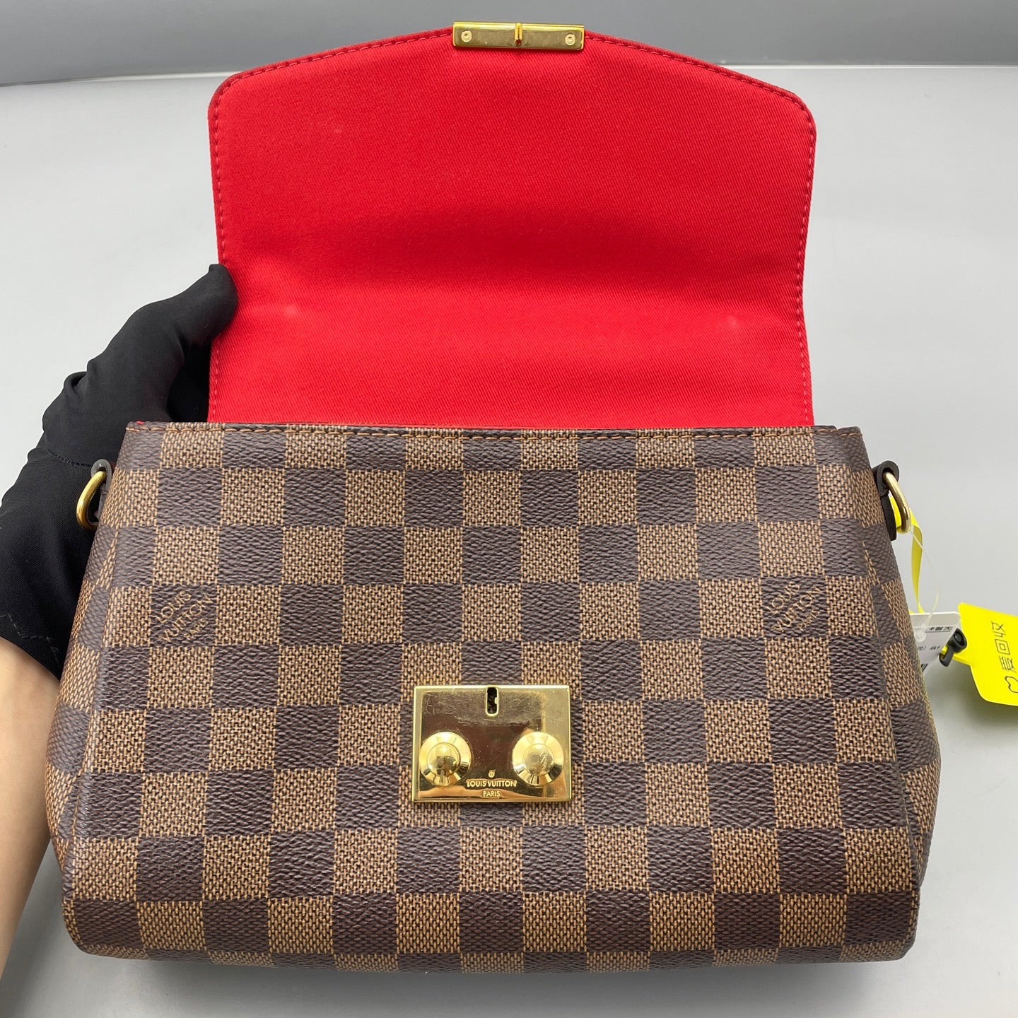Louis Vuitton - Postman Satchel with Tassel - Damier Ebene coated canvas with leather trim - Brown - (small)