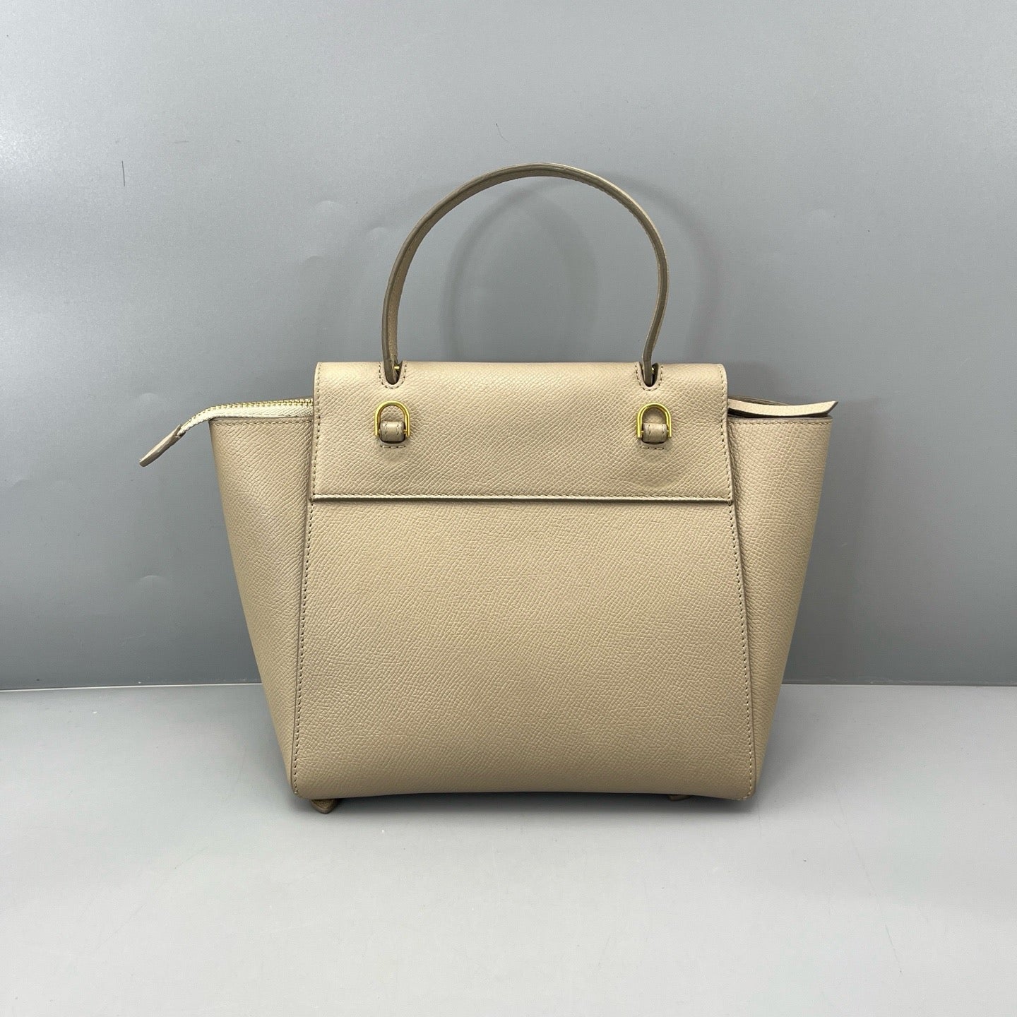 Celine - Belt Bag Nano - Grained leather - Beige - (mini)