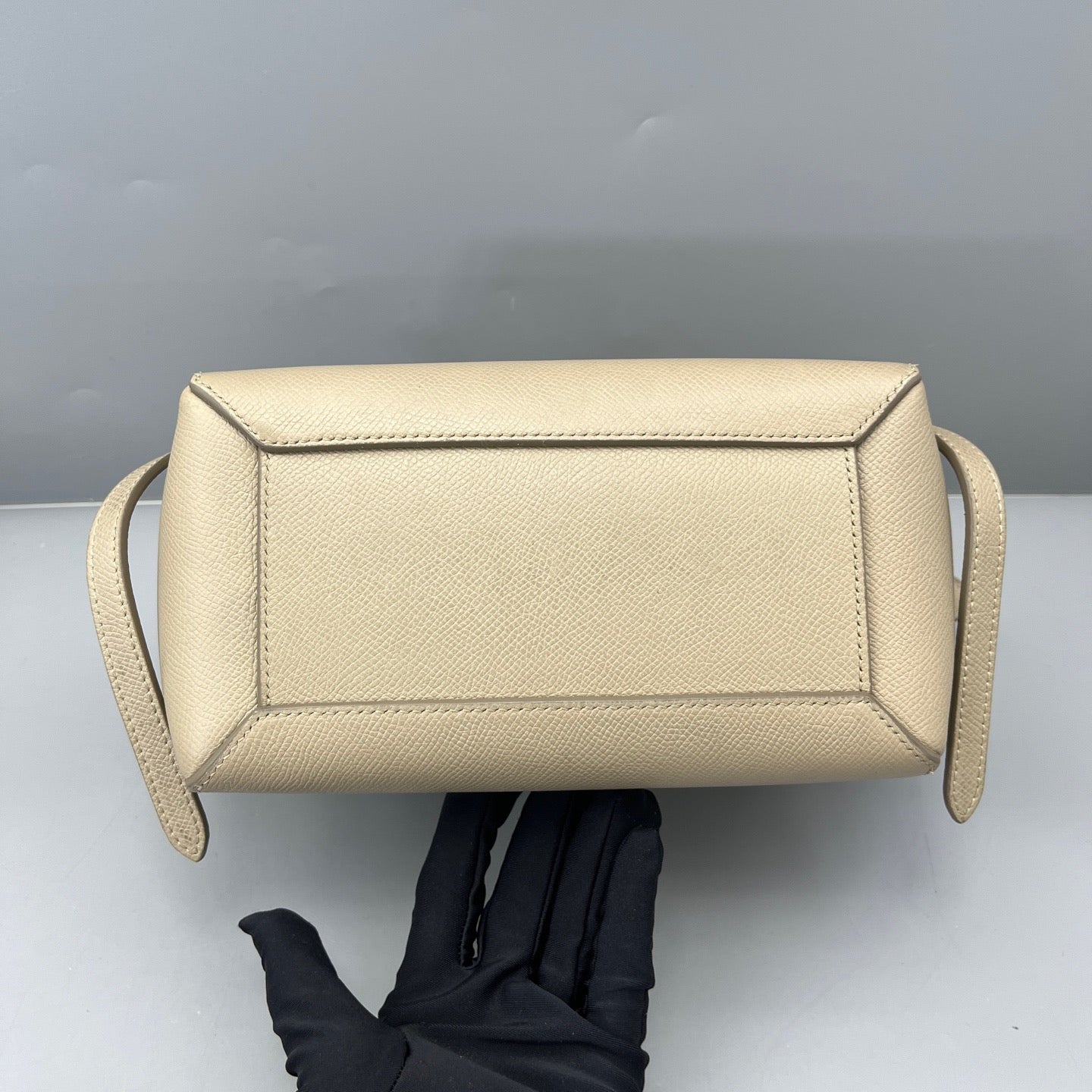Celine - Belt Bag Nano - Grained leather - Beige - (mini)
